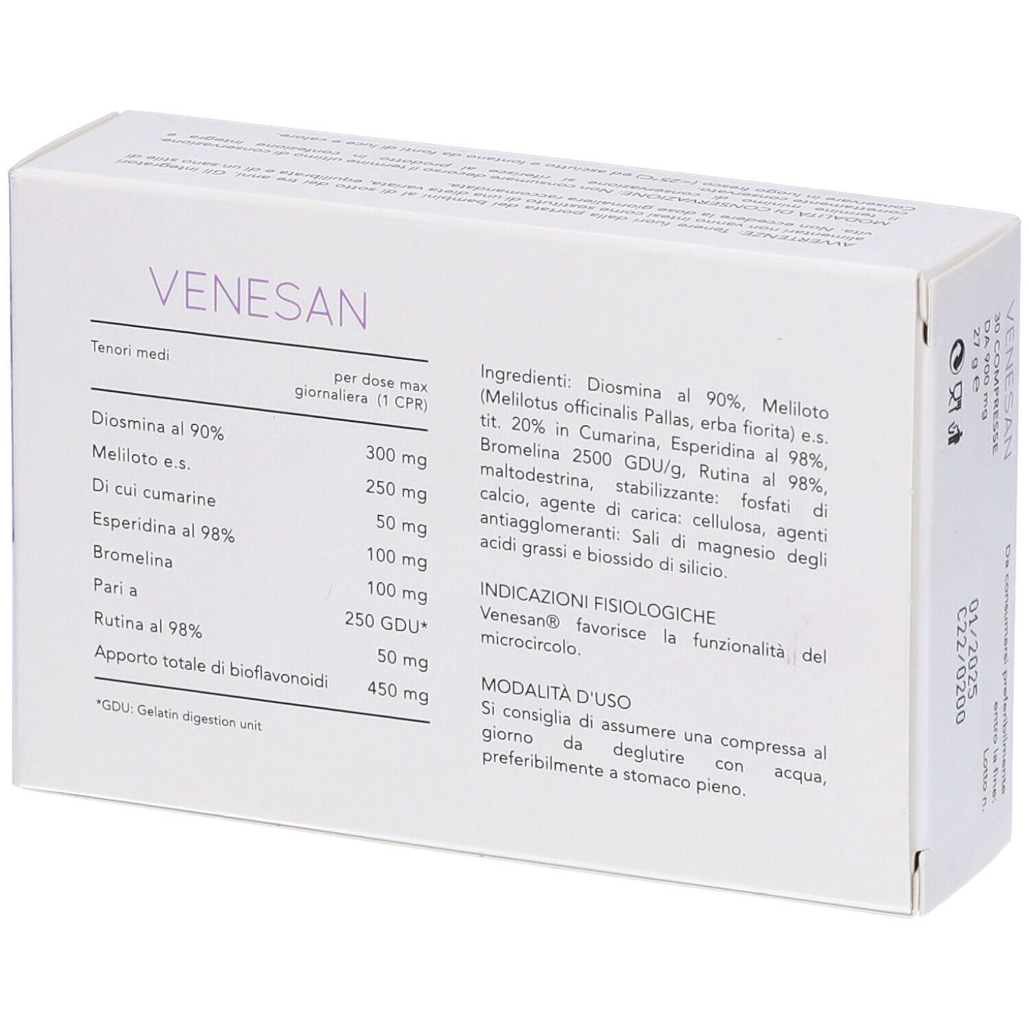 Abros Venesan Compresse
