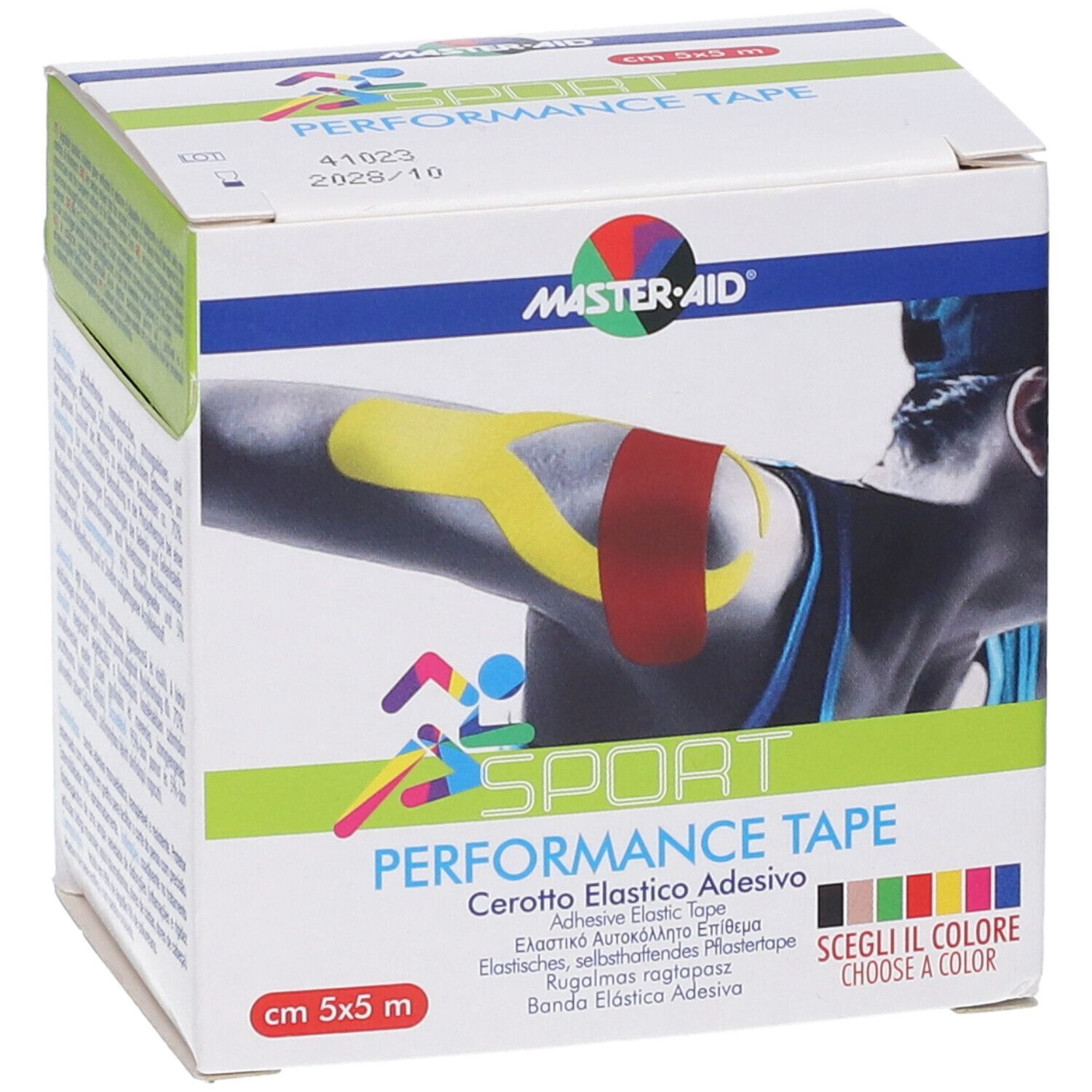 Master-Aid Sport Perform Blu Taping Neuromuscolare 5 X 500 Cm