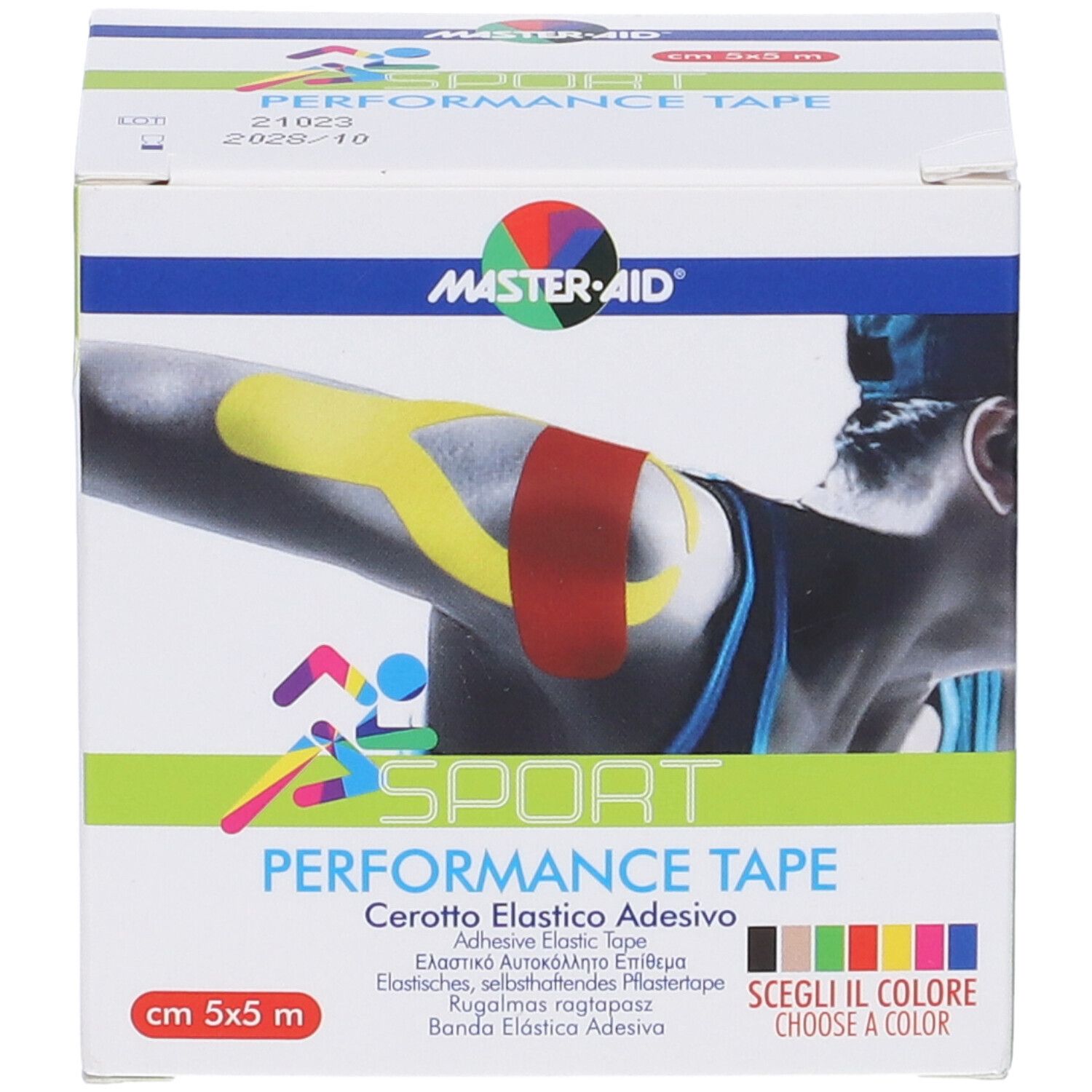Master-Aid Sport Perform Pink Taping Neuromuscolare 5 X 500 Cm