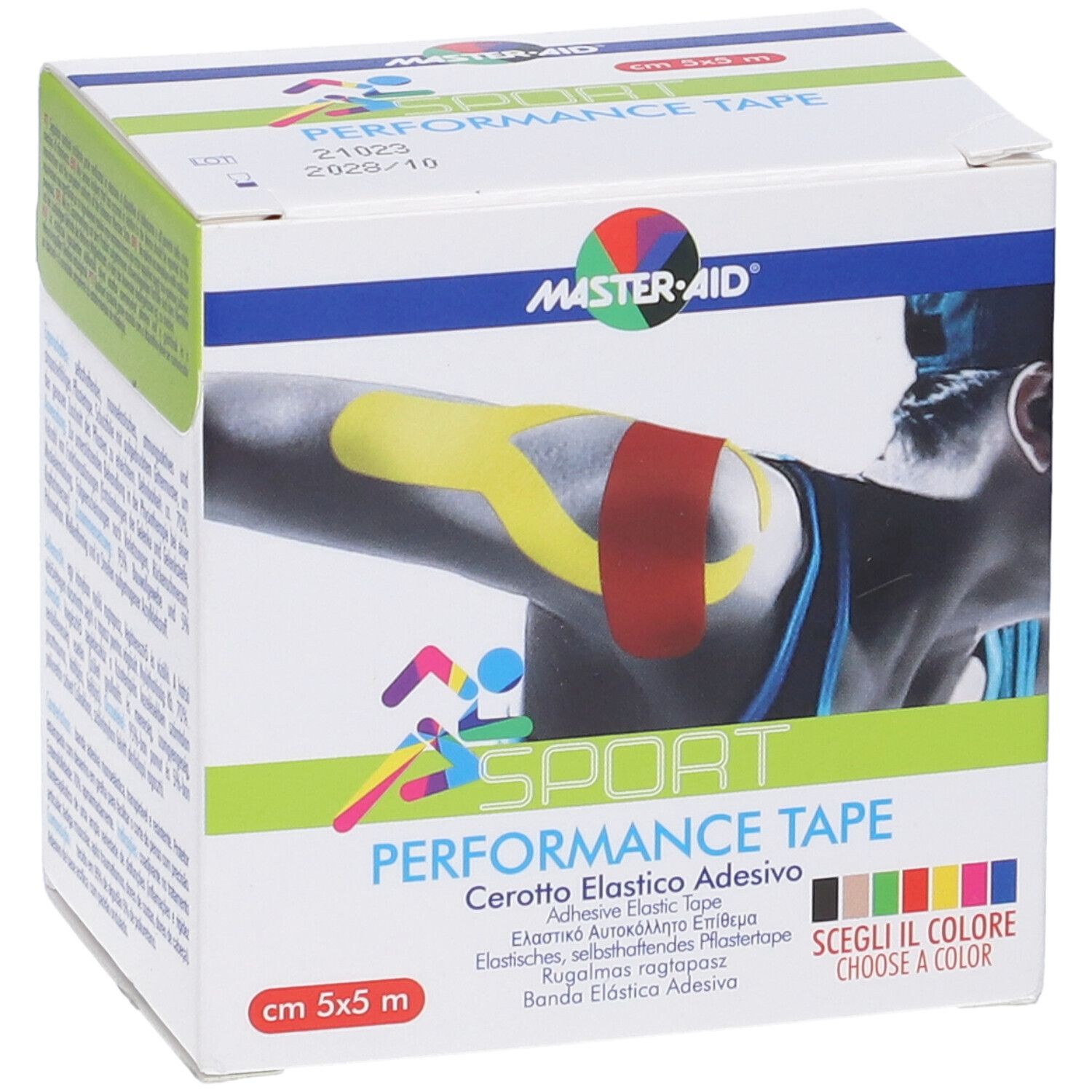 Master-Aid Sport Perform Pink Taping Neuromuscolare 5 X 500 Cm