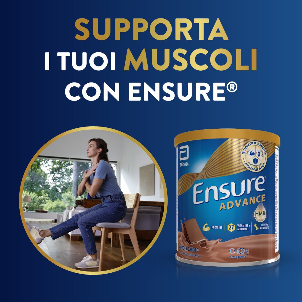 Ensure® Advance Integratore in polvere forza & energia Cioccolato