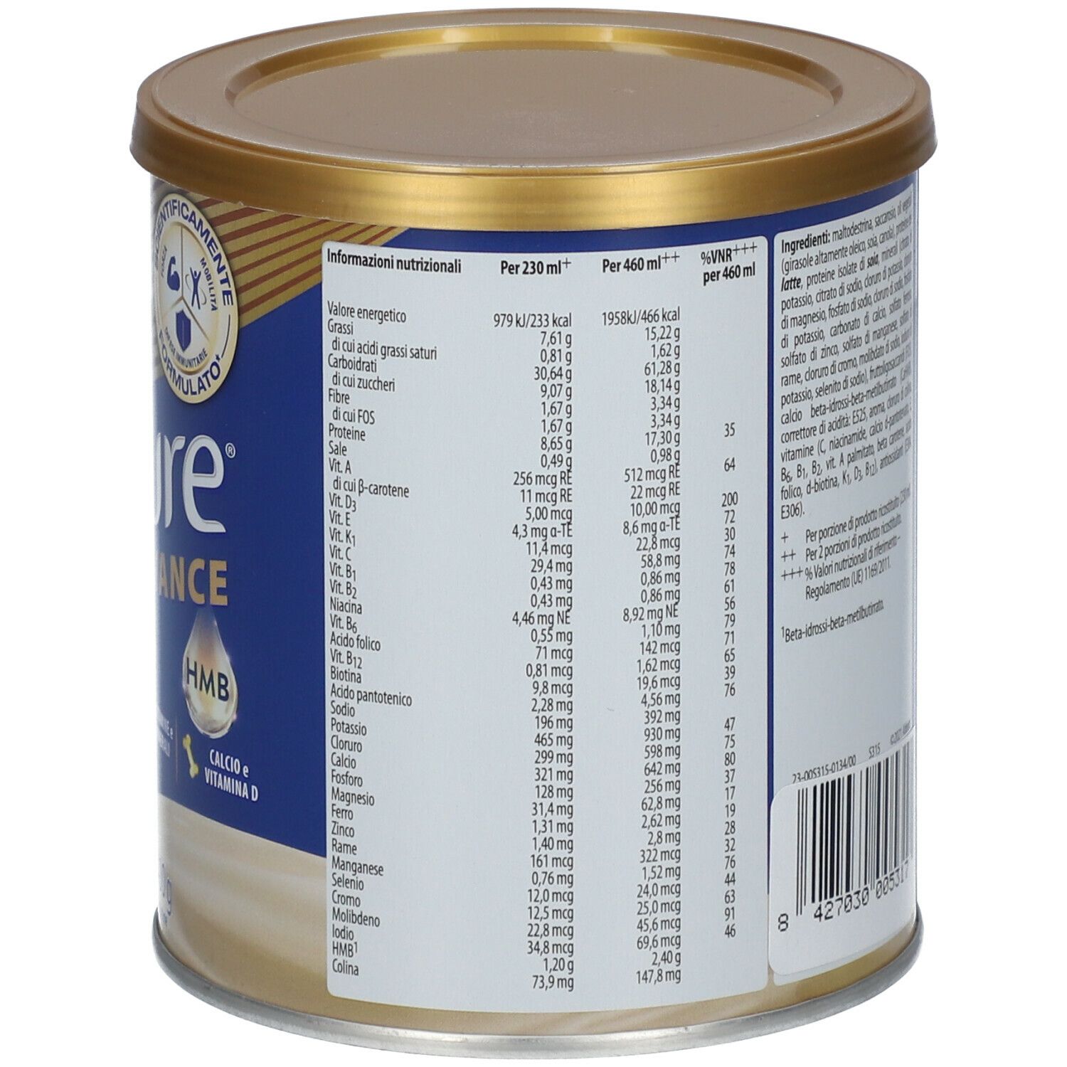Ensure Advance Formula Nutrivigor in polvere Vaniglia
