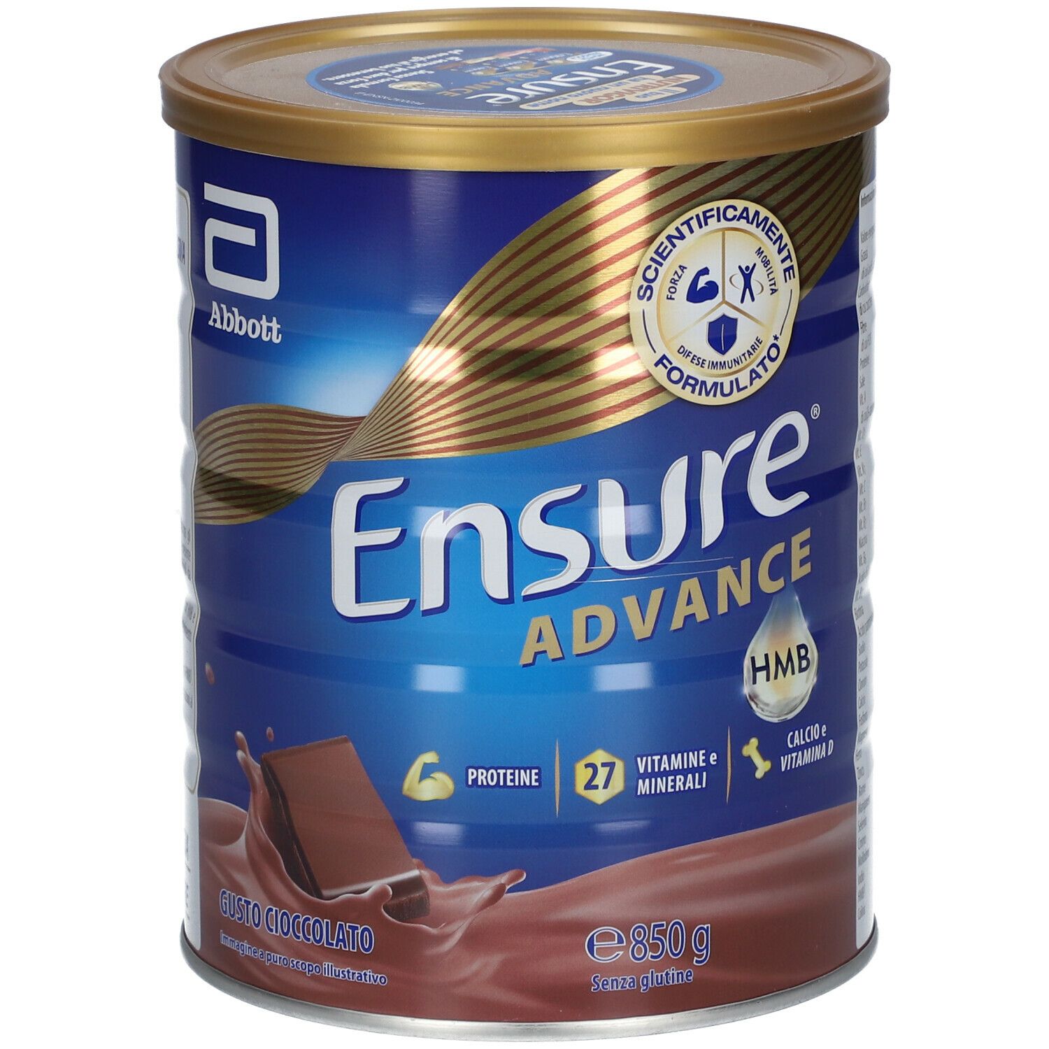 Ensure Advance Formula Nutrivigor In Polvere Cioccolato 850 G Redcare