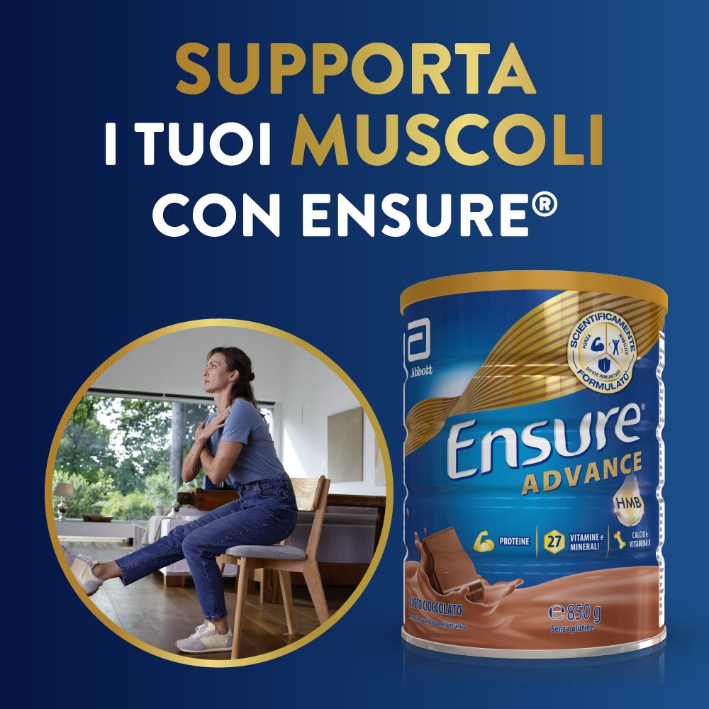 Ensure® Advance Integratore in polvere forza & energia Cioccolato