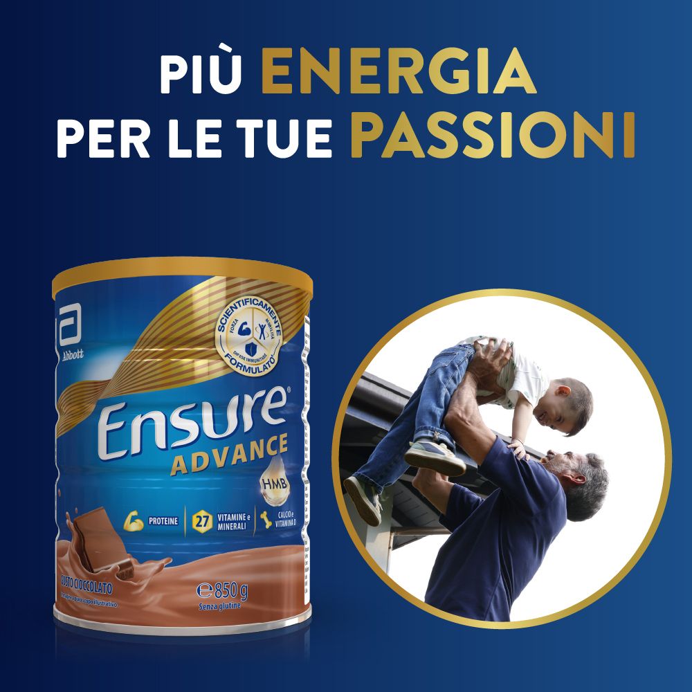 Ensure® Advance Integratore in polvere forza & energia Cioccolato