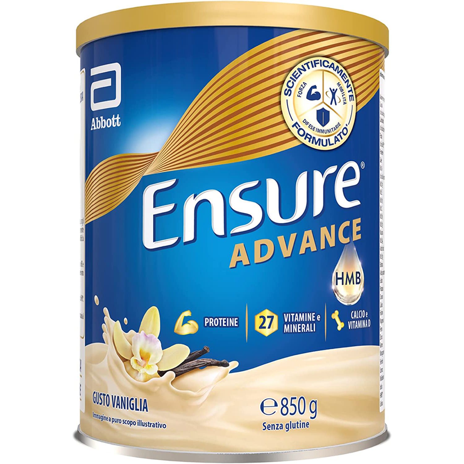 Ensure Advance Formula Nutrivigor in polvere Vaniglia 850 g