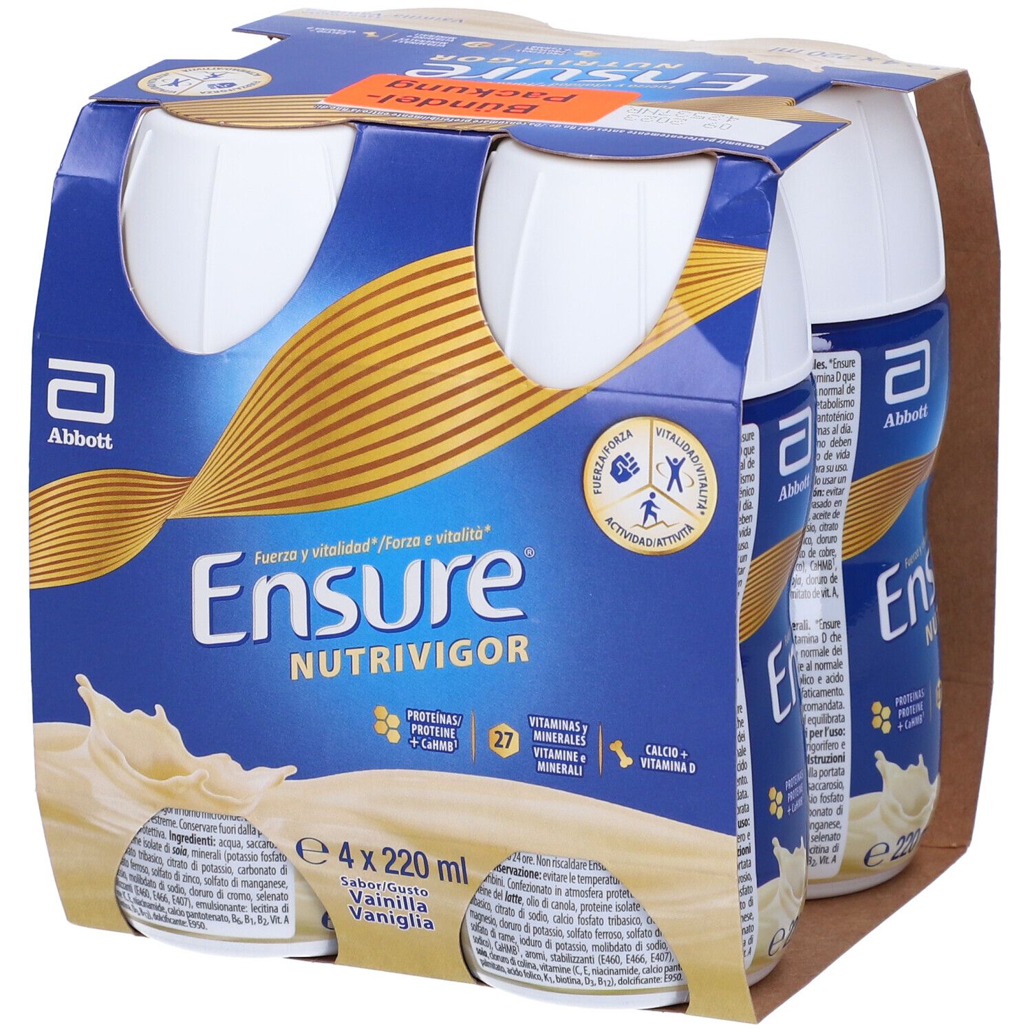 Ensure Nutrivigor Integratore Alimentare da Bere Vaniglia