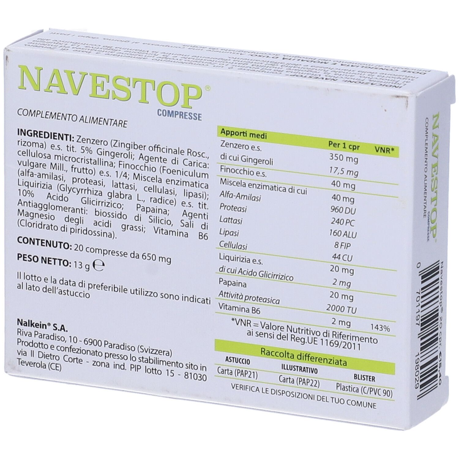Navestop 20Cpr