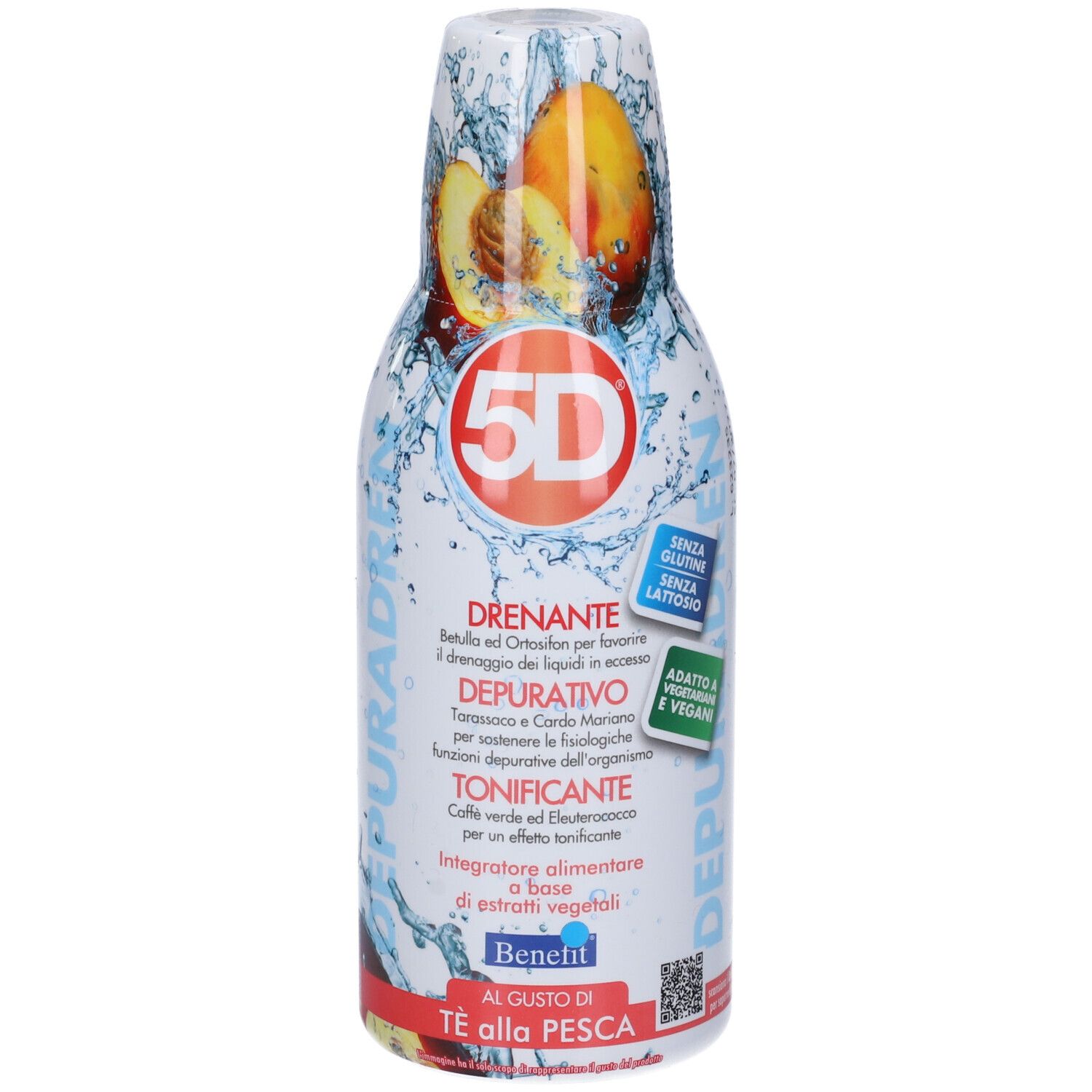 5D Sleeverato Pesca 500 Ml