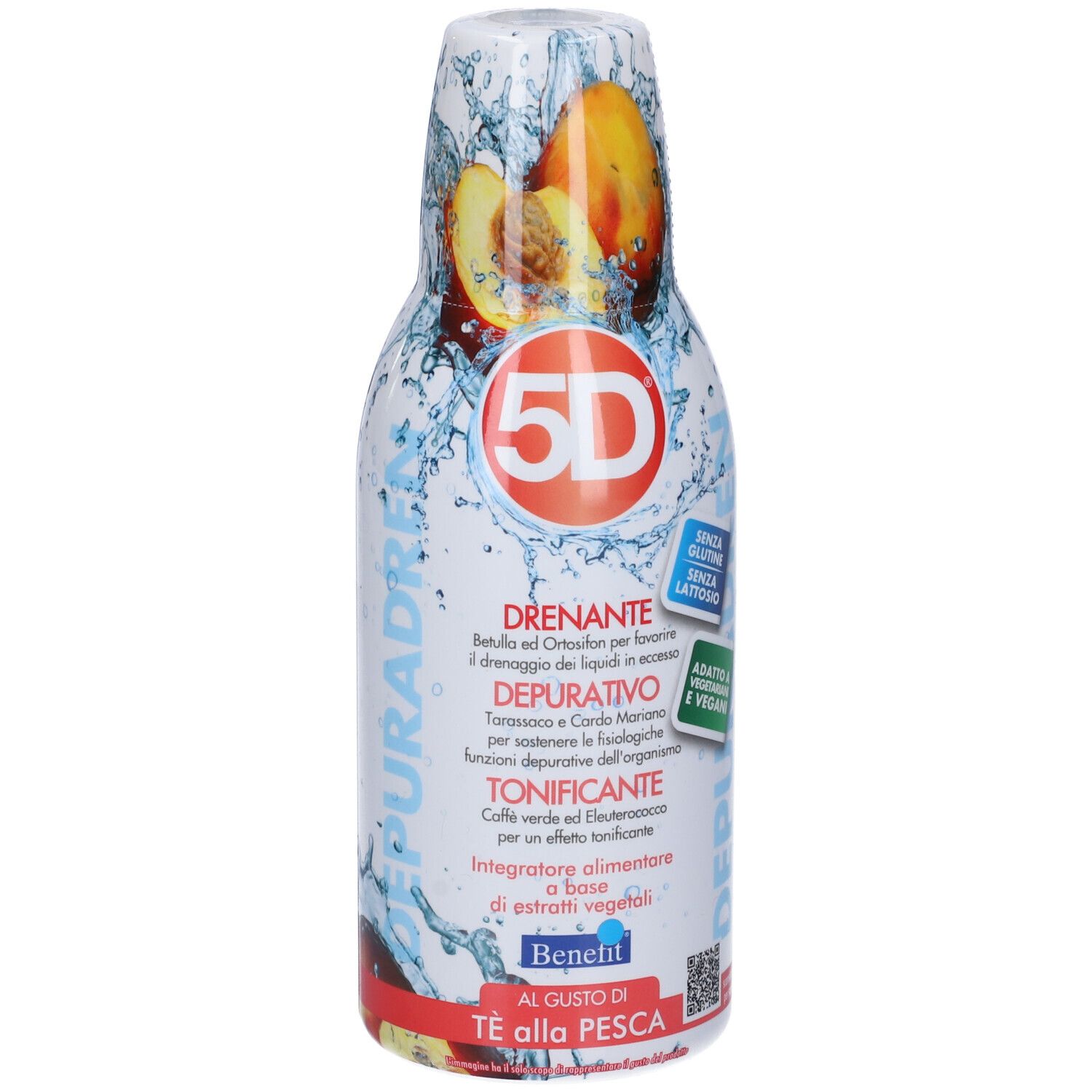5D Sleeverato Pesca 500 Ml