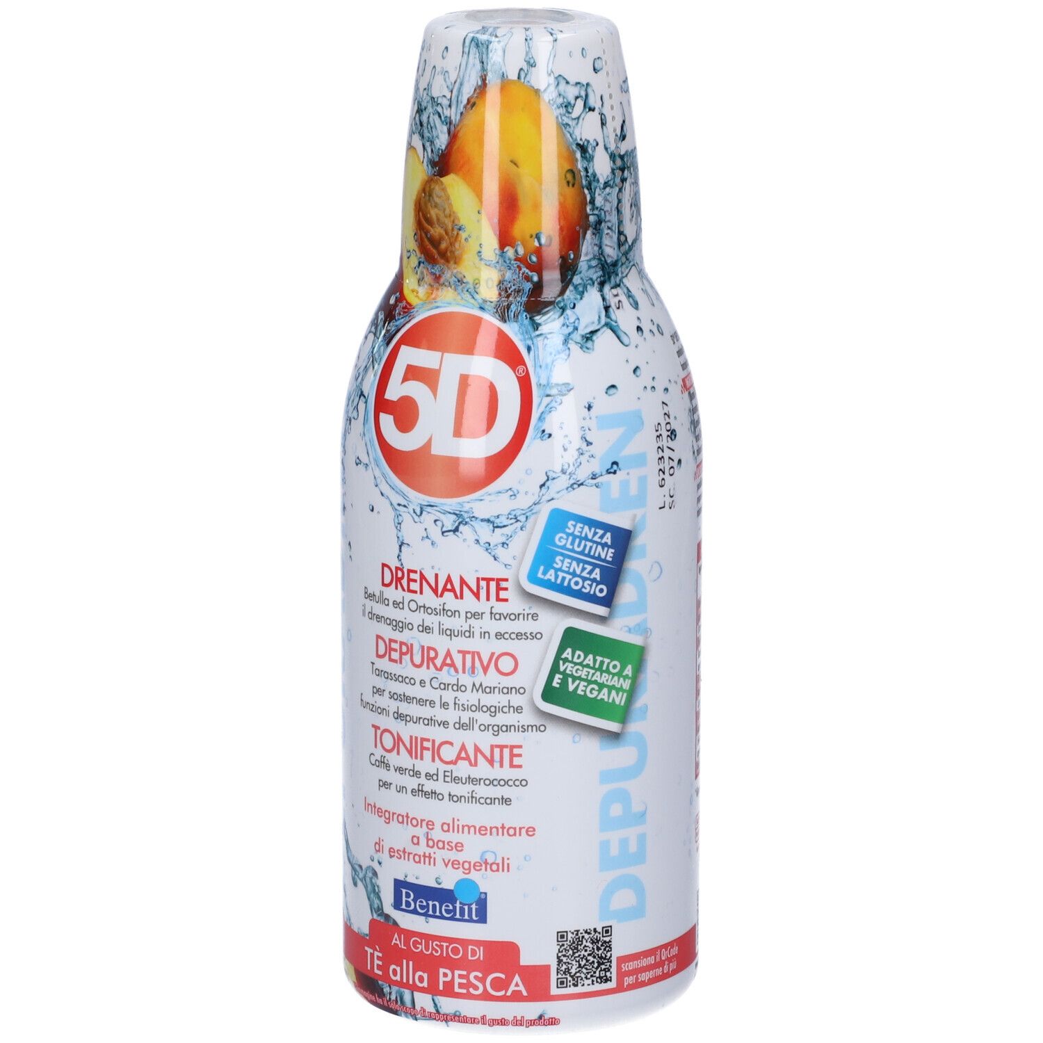 5D Sleeverato Pesca 500 Ml