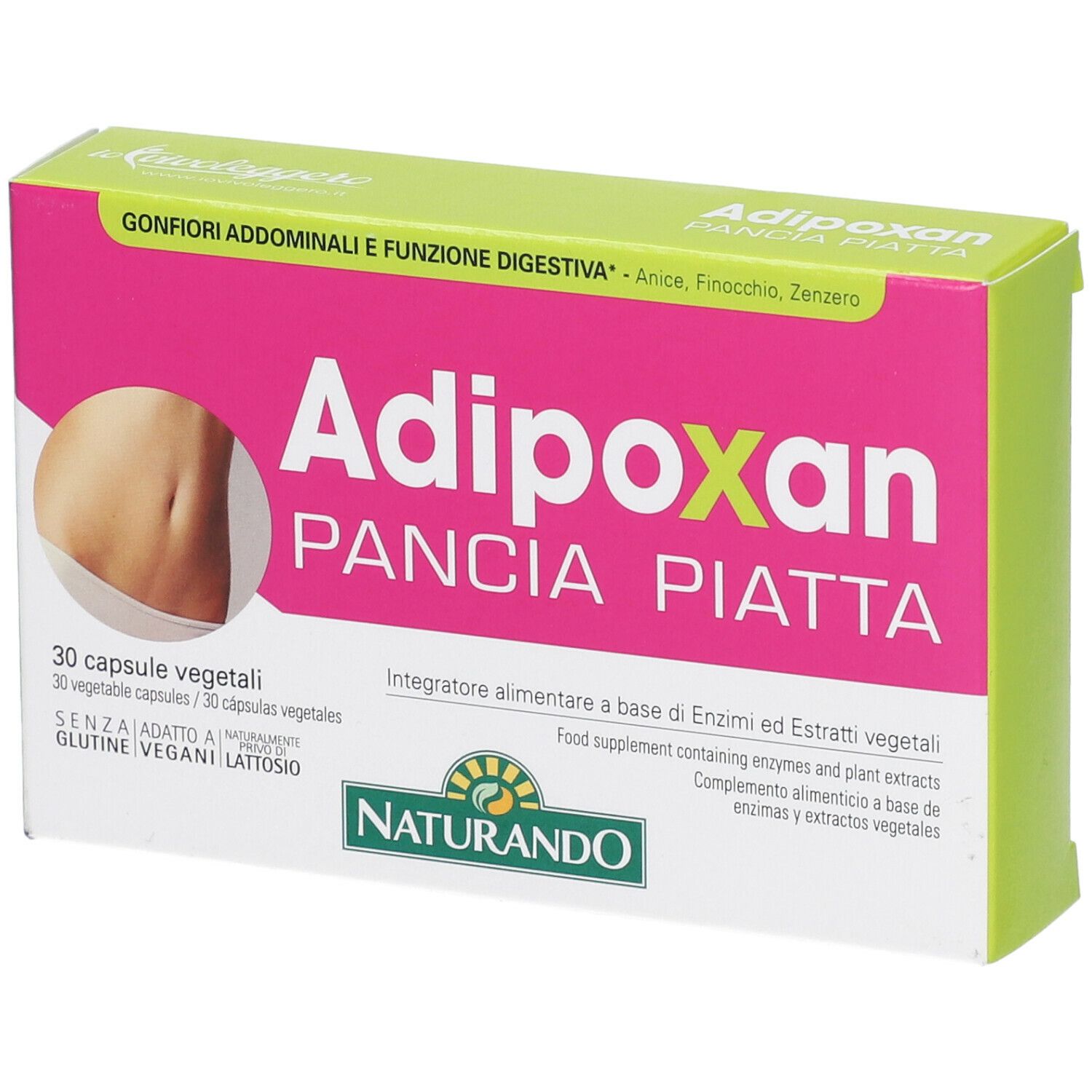 Adipoxan Pancia Piatta 30 Capsule