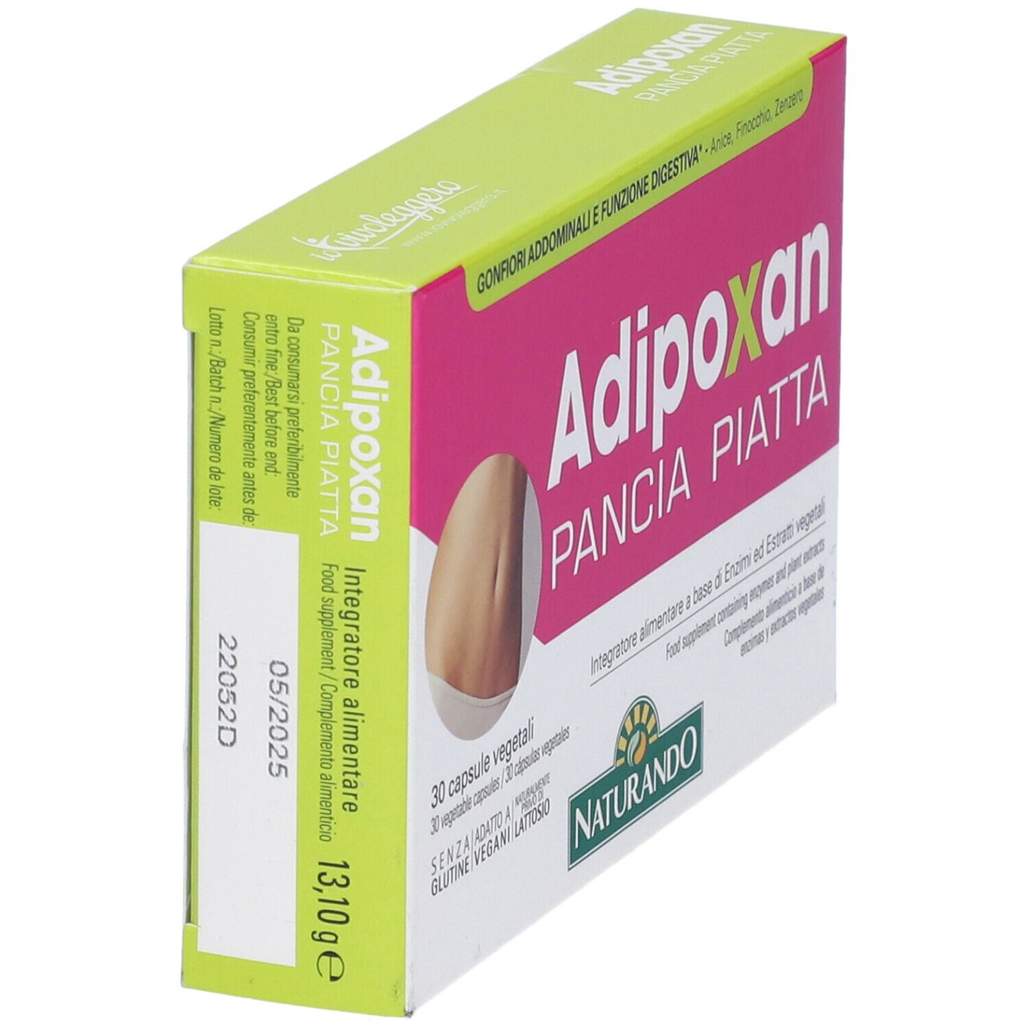 Adipoxan Pancia Piatta 30 Capsule