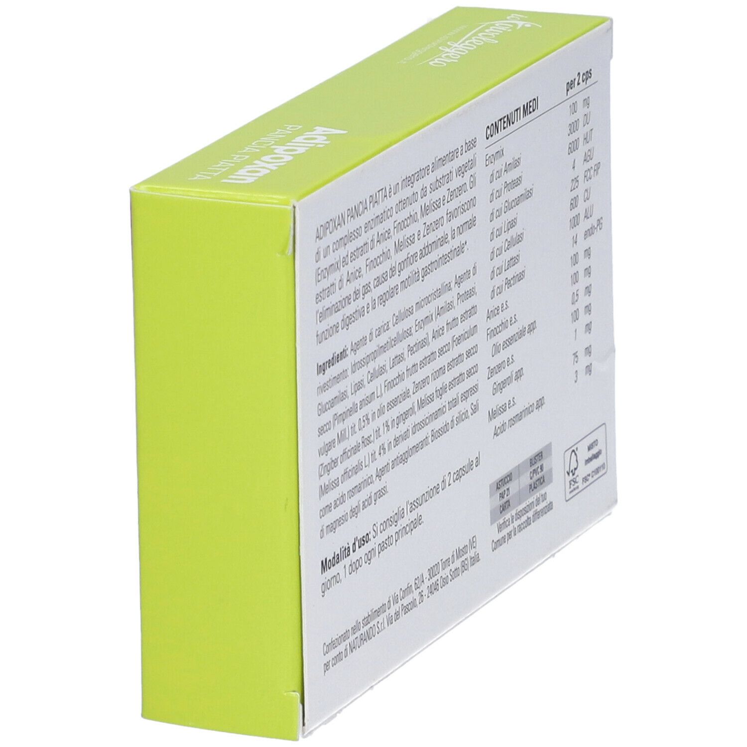 Adipoxan Pancia Piatta 30 Capsule
