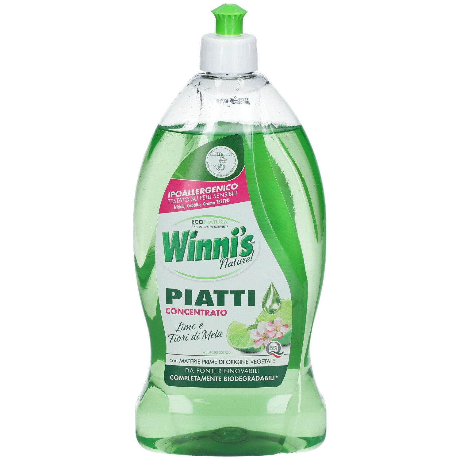 Detersivo Piatti Concentrato Lime e Fiori di mela – Winni's