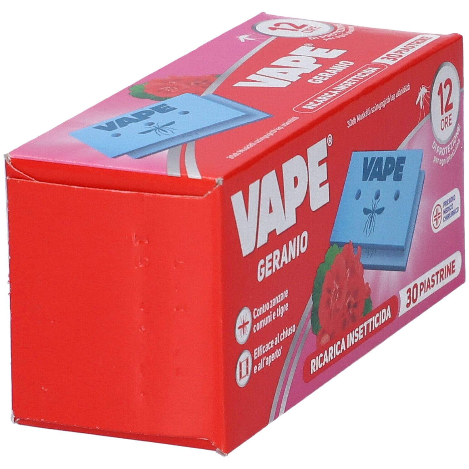 Vape Ricarica Piastrine 30 Pezzi Geranio