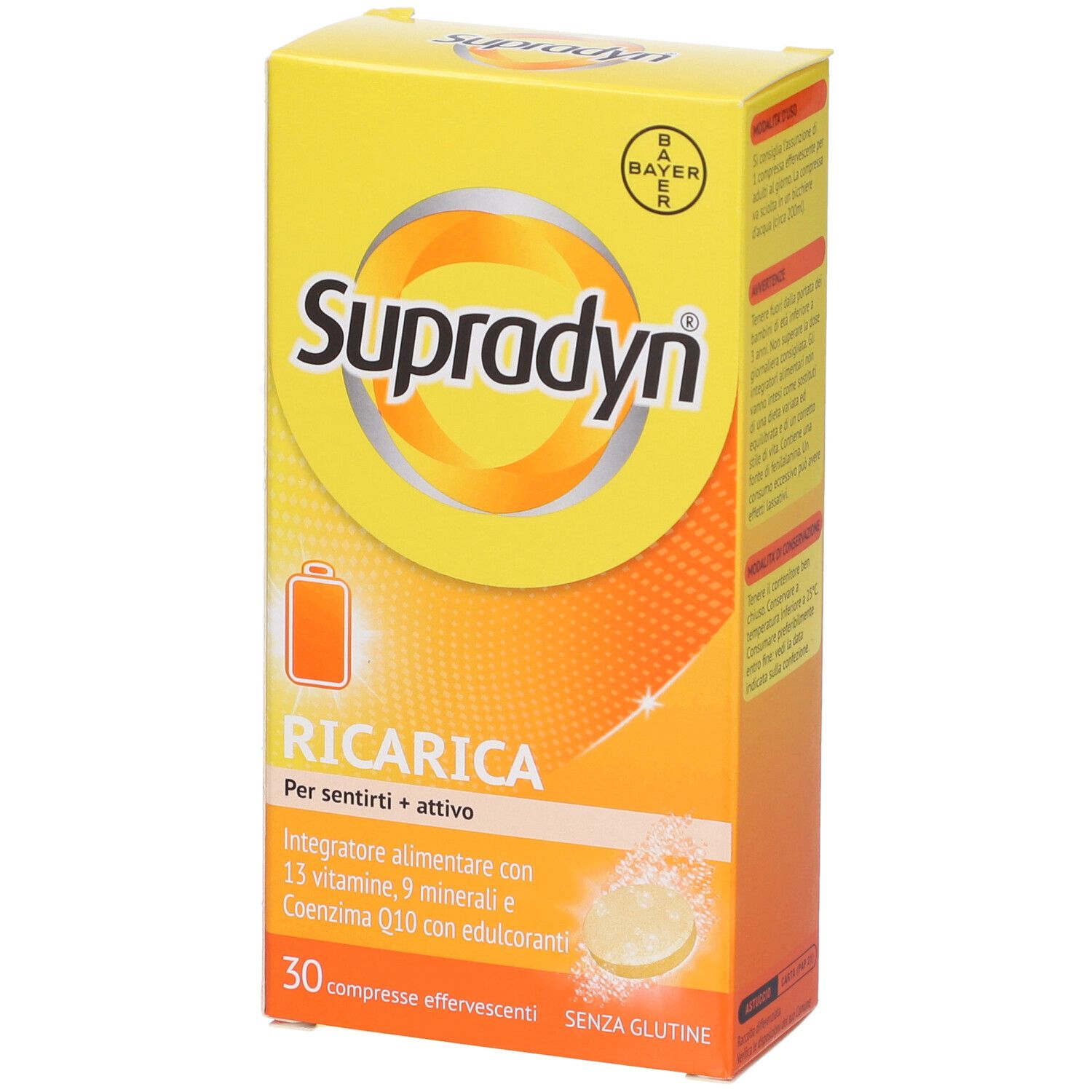 Supradyn Ricarica Integratore Multivitaminico e Minerali Compresse Eff
