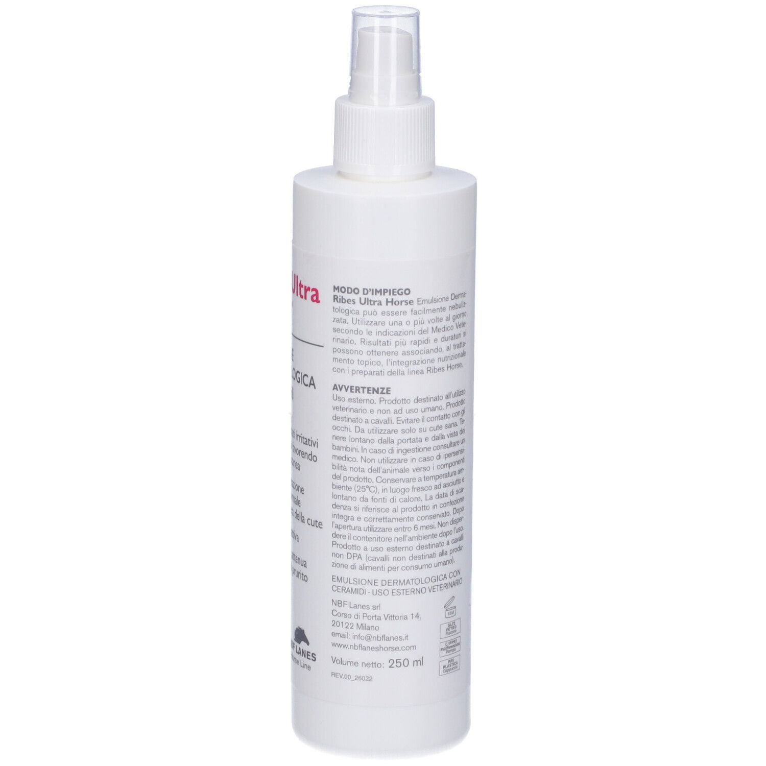 Ribes Horse Ultra Emulsione Dermatologica 250 Ml