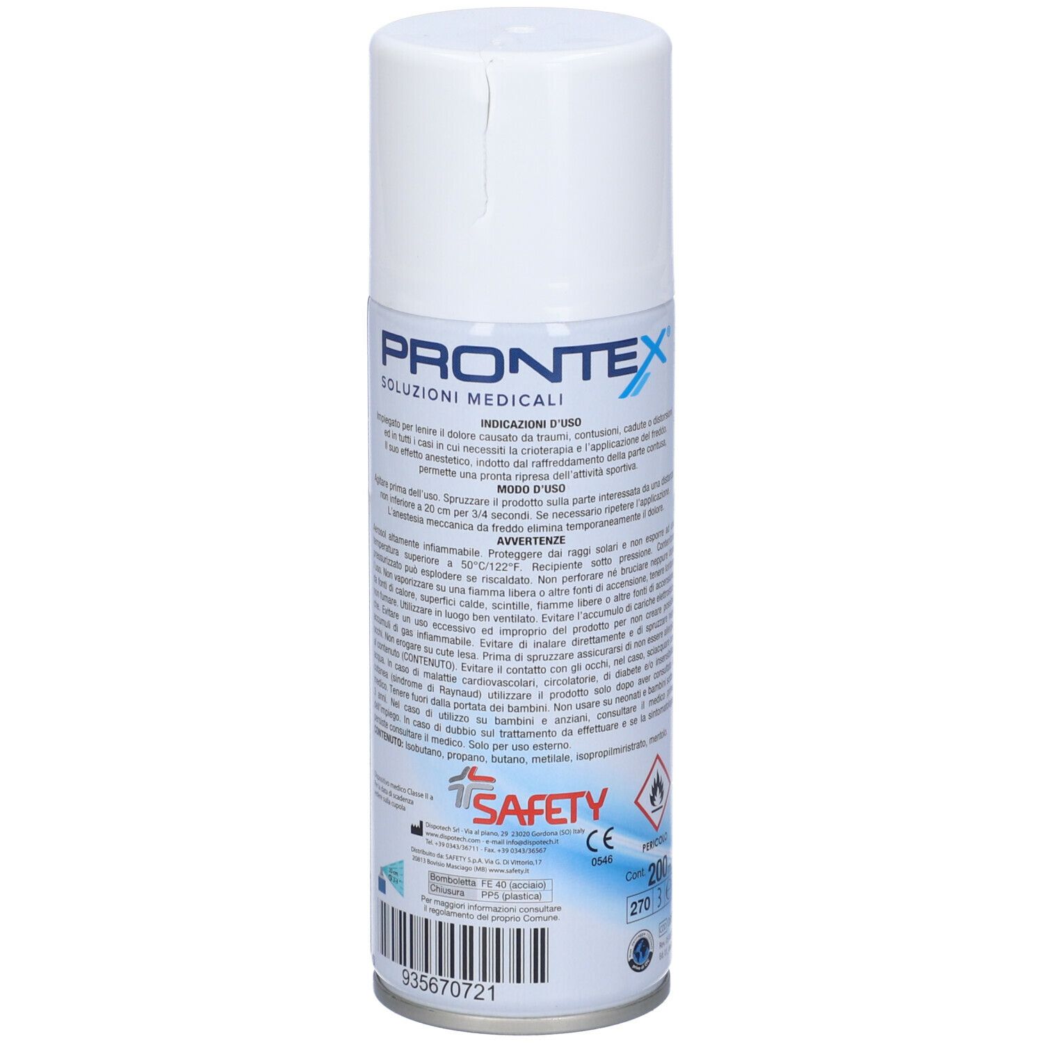 Ghiaccio spray per contusioni 200ml