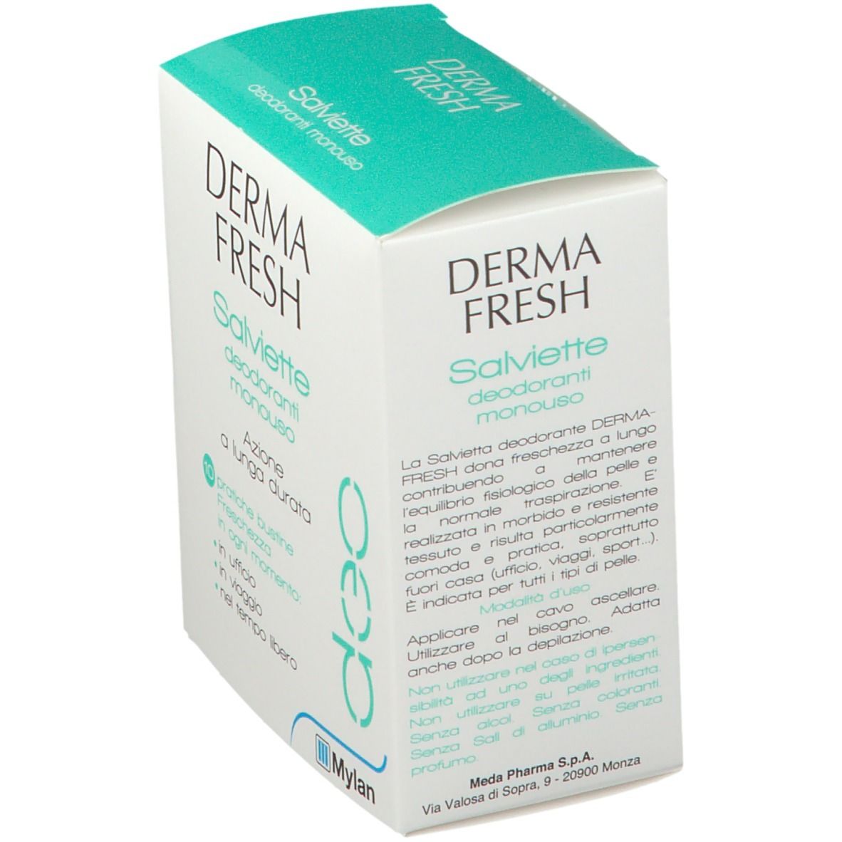 Dermafresh Salvietta Deodorante Monouso