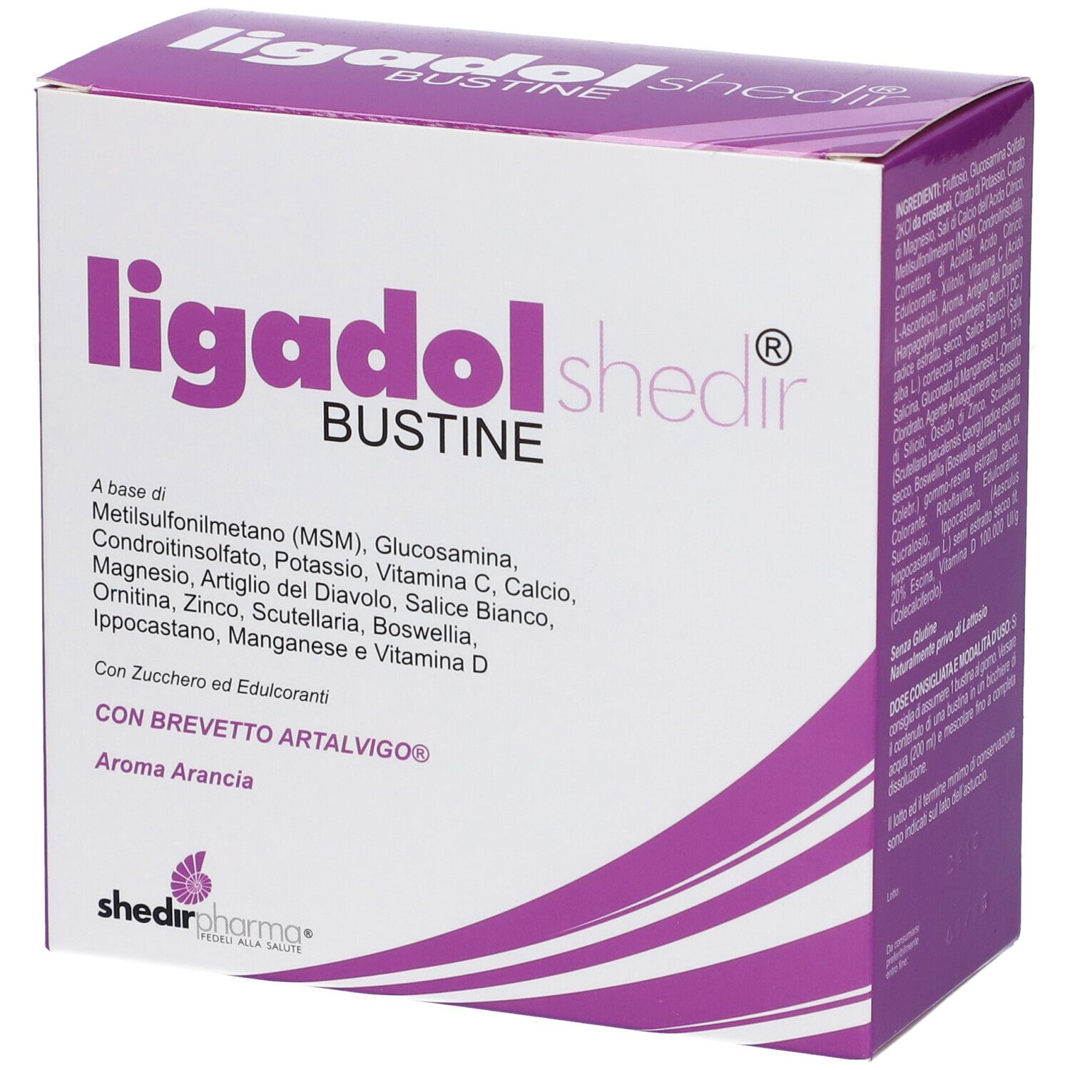 Ligadol Shedir 18 Bustine 144 G