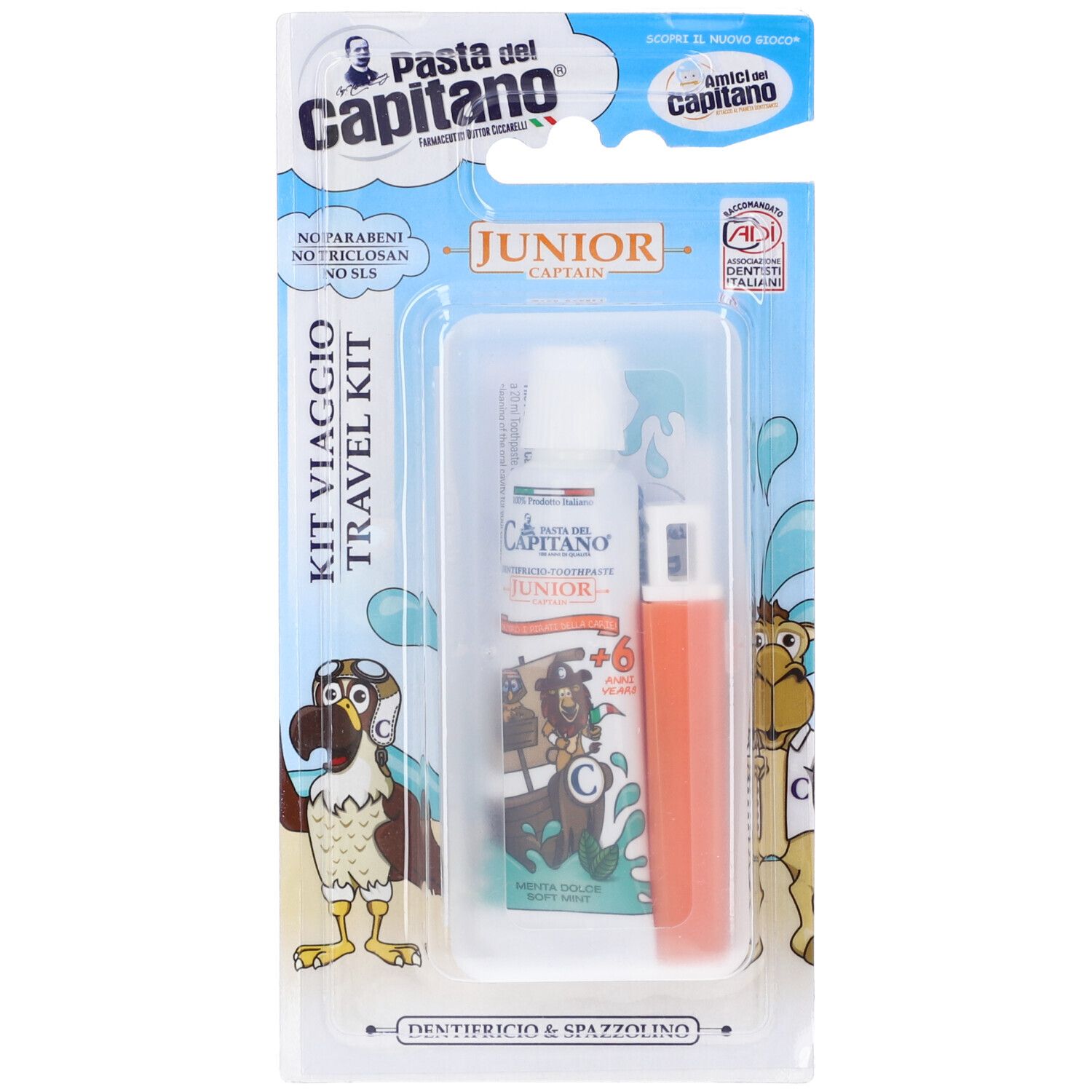 Pasta Del Capitano Kit Viaggio Junior