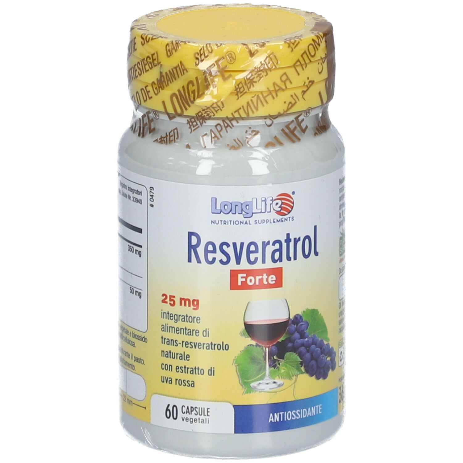 LongLife® Resveratrol Forte 25 mg