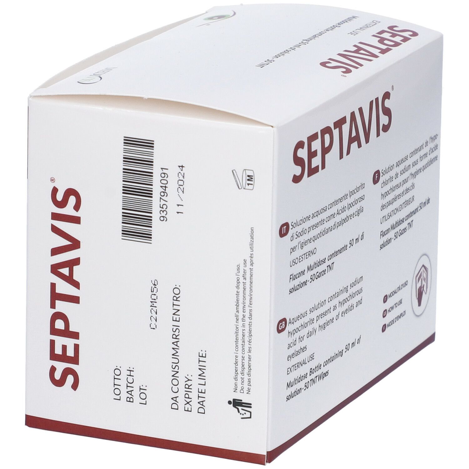Septavis Soluzione + 50 Garze TNT Sterili
