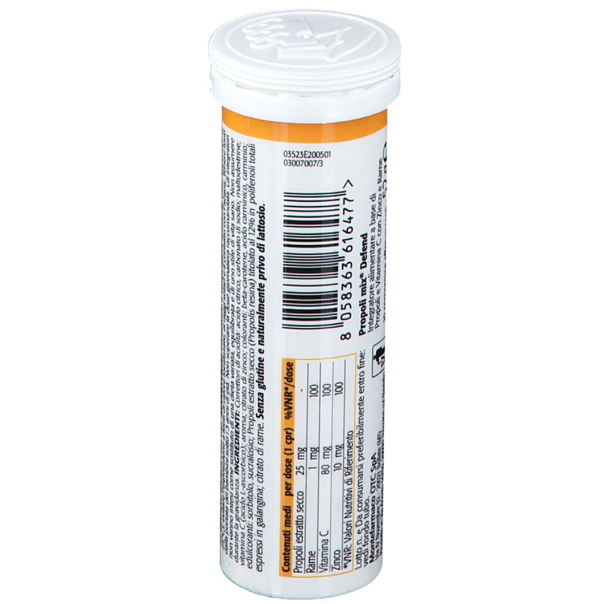 Propoli Mix® Defend Compresse Effervescenti Gusto Arancia