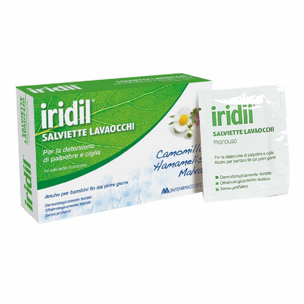 Iridil® Salviette Lavaocchi