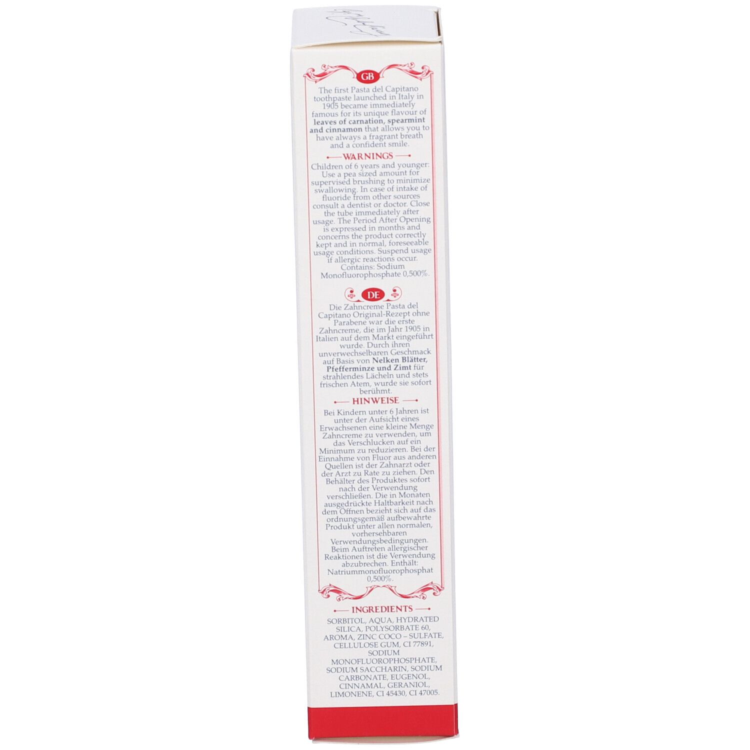 Capit1905 Dentifricio Ric Originale 75 Ml