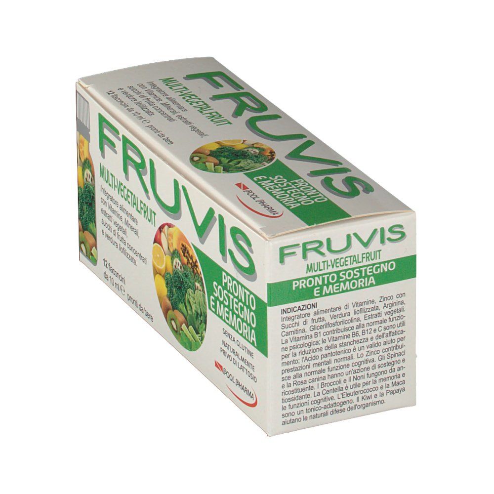 FRUVIS Multi-Vegetal Fruit Pronto Sostegno e Memoria