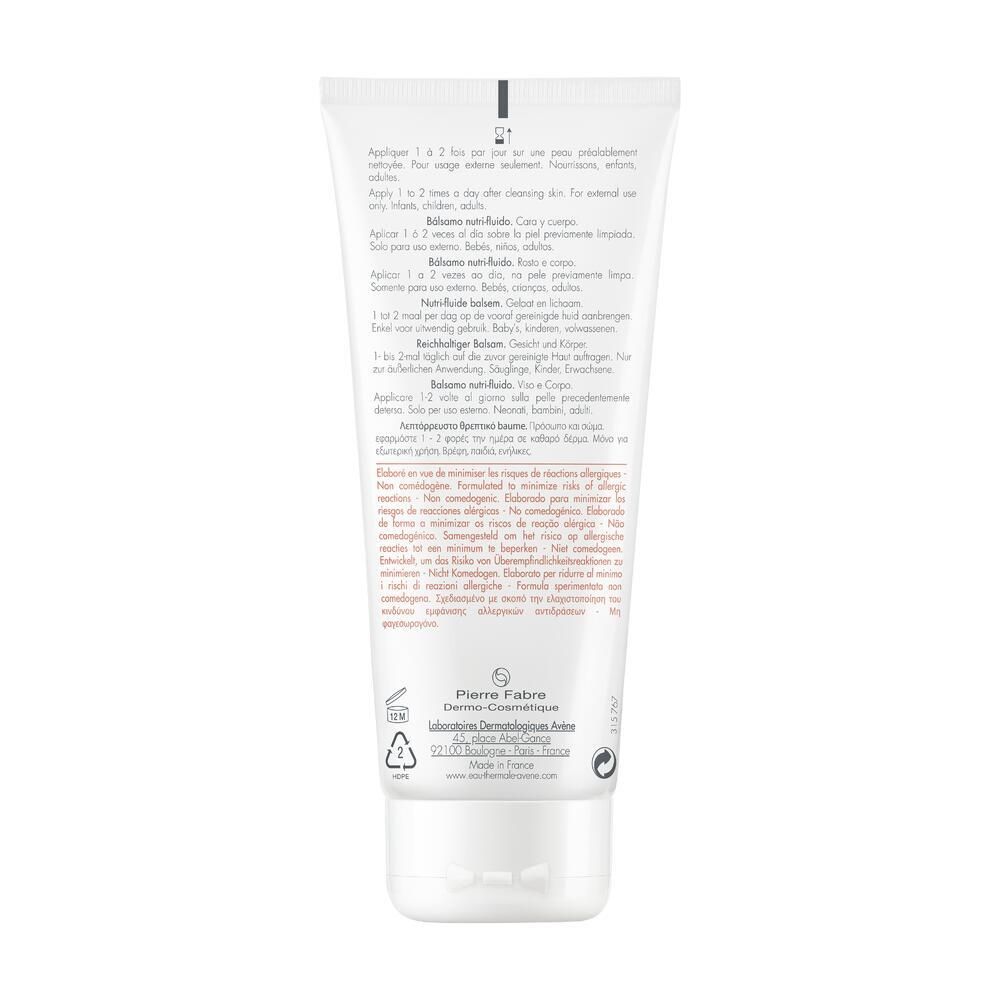 Avène Trixera Nutrition Balsamo Nutri-Fluido
