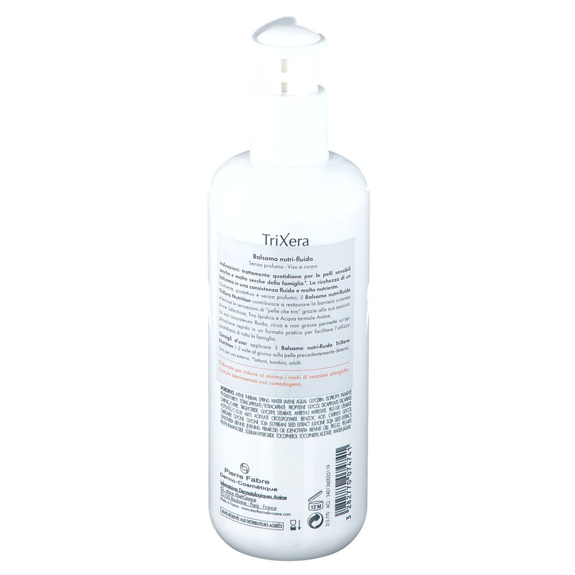 Avène TriXera Nutrition Balsamo Nutri-Fluido