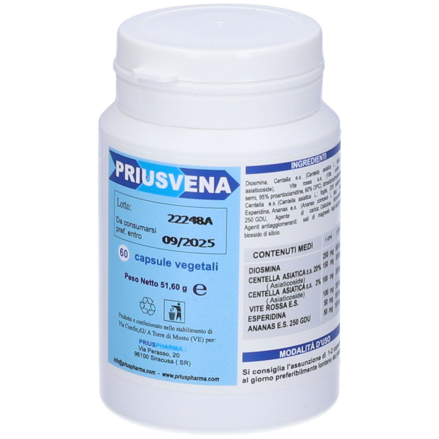 Priusvena 60Cps