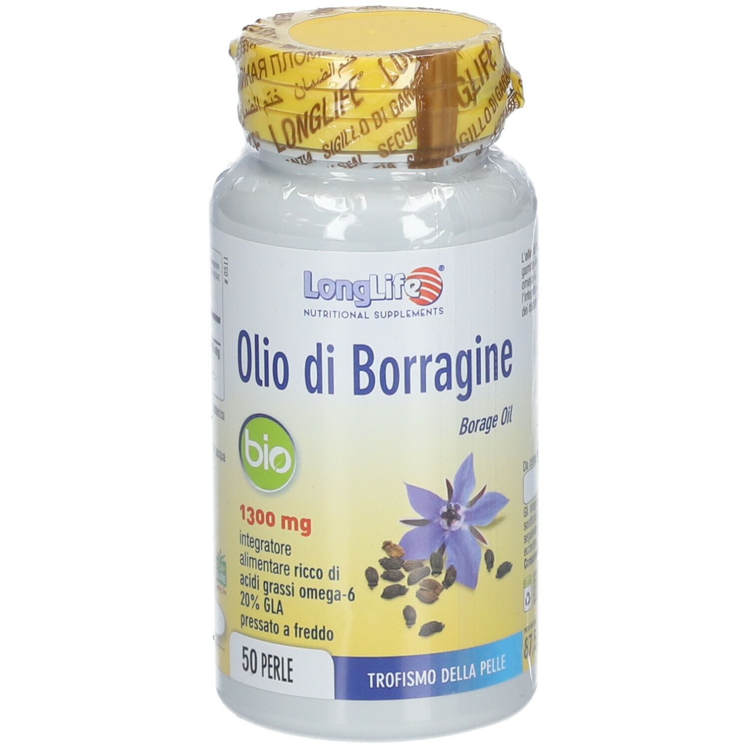 LongLife® Olio di Borragine Bio 1300mg