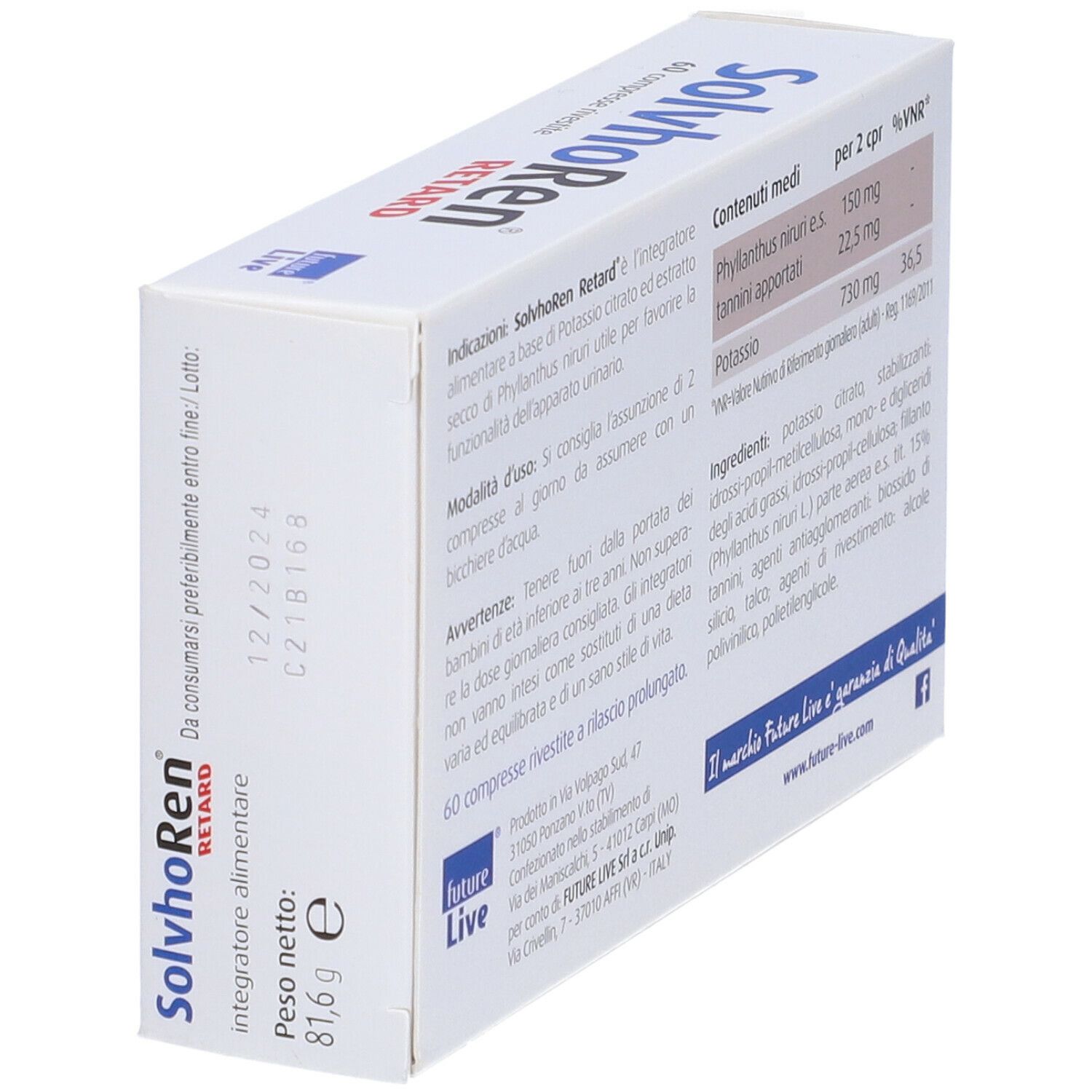 Solvhoren Retard 60 Compresse