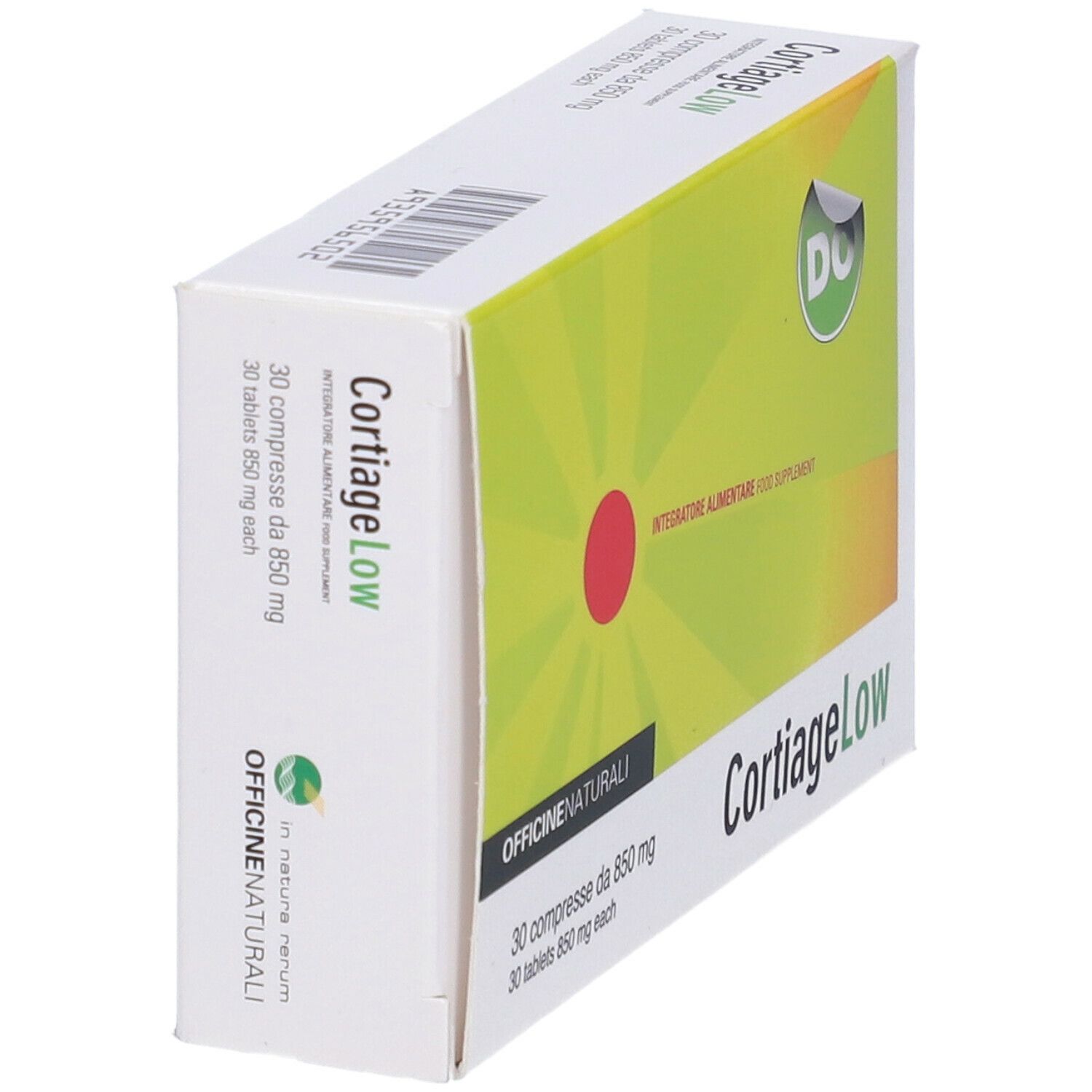 CORTIAGE LOW 30CPR 850MG