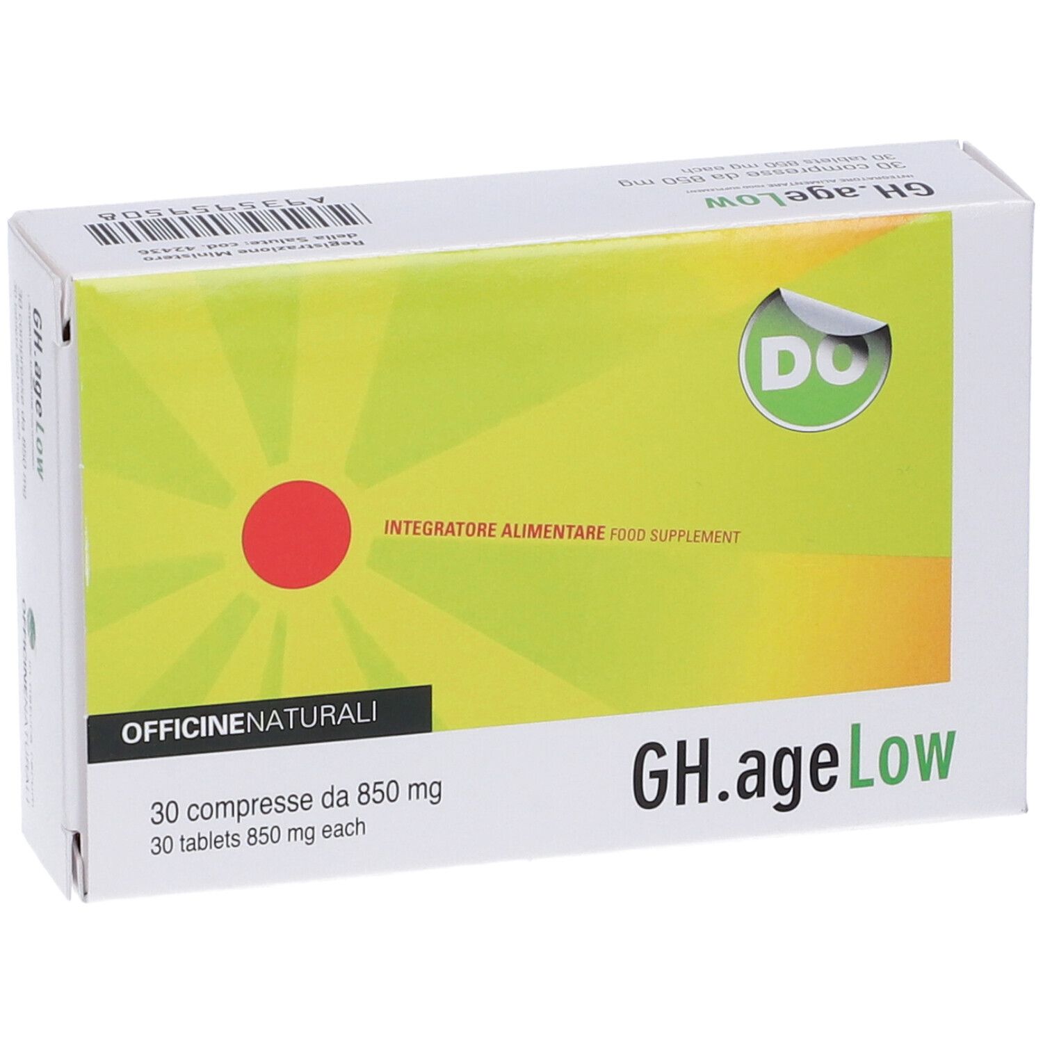 Gh Age Low 30 Compresse 850 Mg