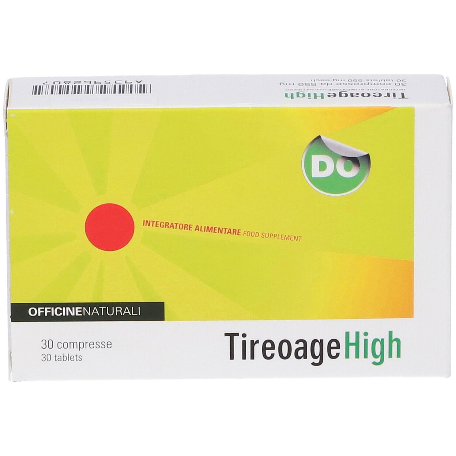 Tireoage High 30 Compresse 550Mg