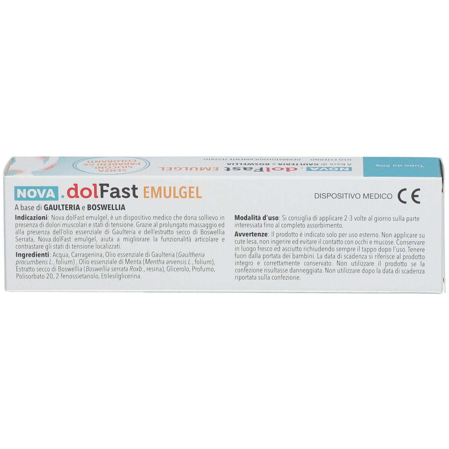 NOVA.DOLFAST EMULGEL Muscoli Articolazioni Edemi
