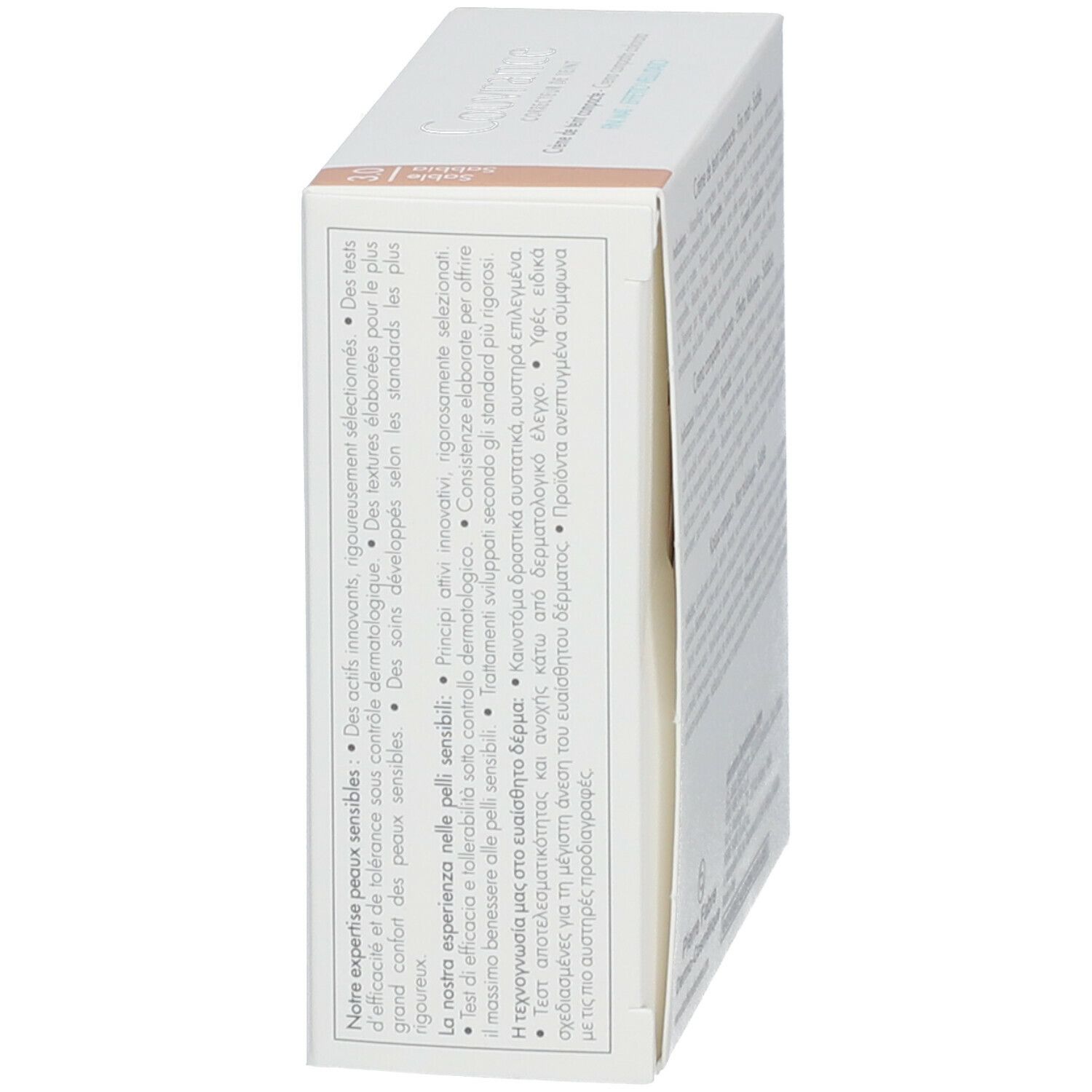 Avène Couvrance Crema Compatta Colorata Effetto Vellutato 3.0 Sabbia