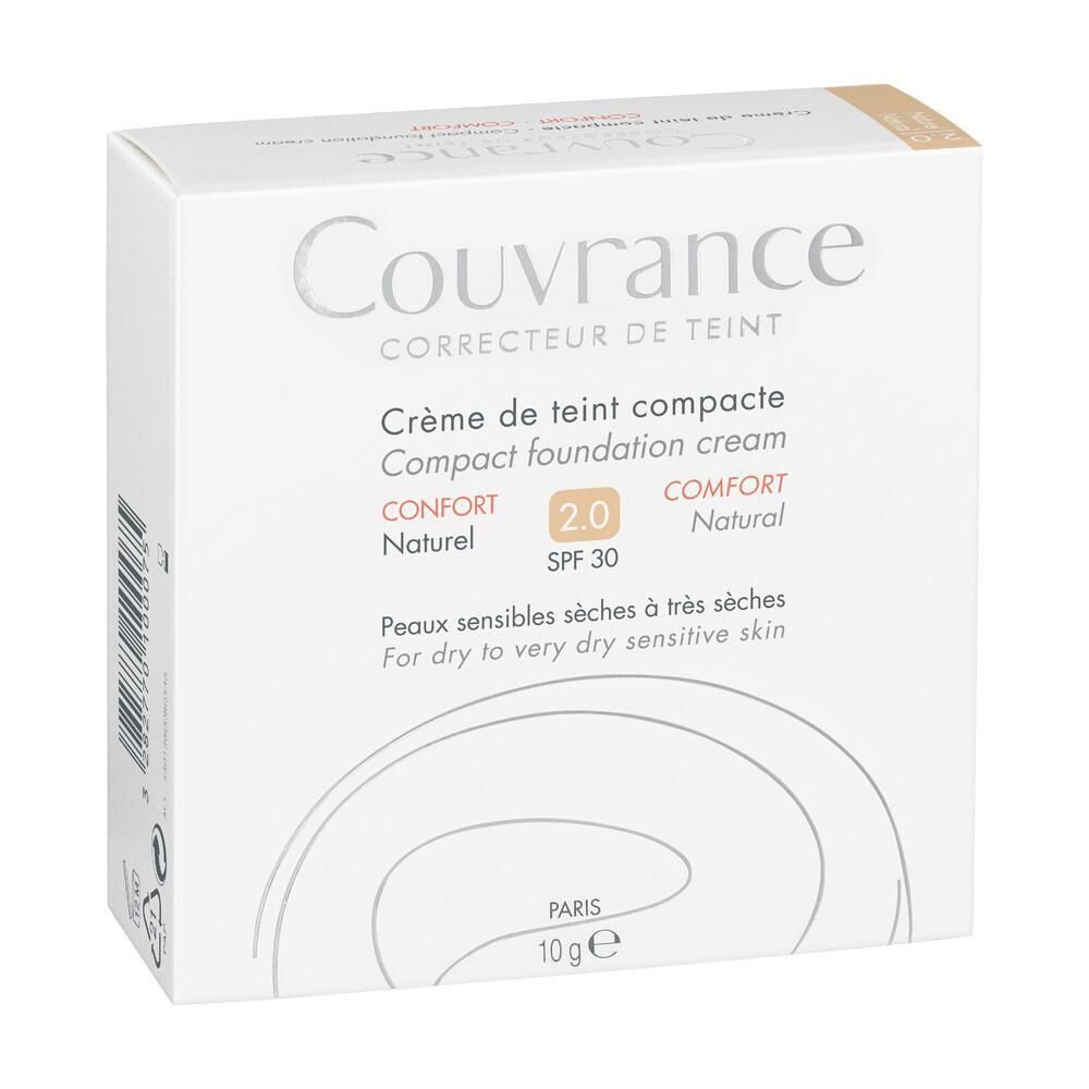 Avène Crema Compatta Colorata Comfort 2.0 Naturale