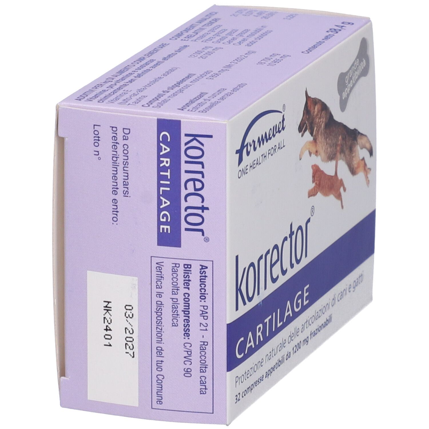 Korrector Cartilage Compresse Per Cani e Gatti