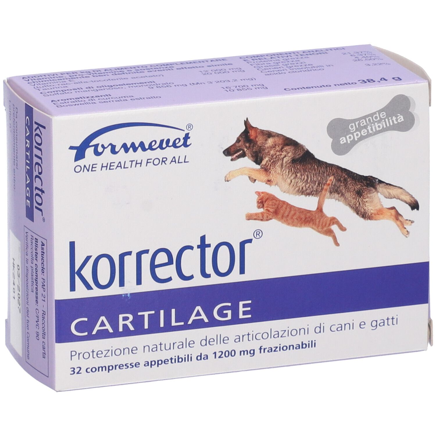 Korrector Cartilage Compresse Per Cani e Gatti