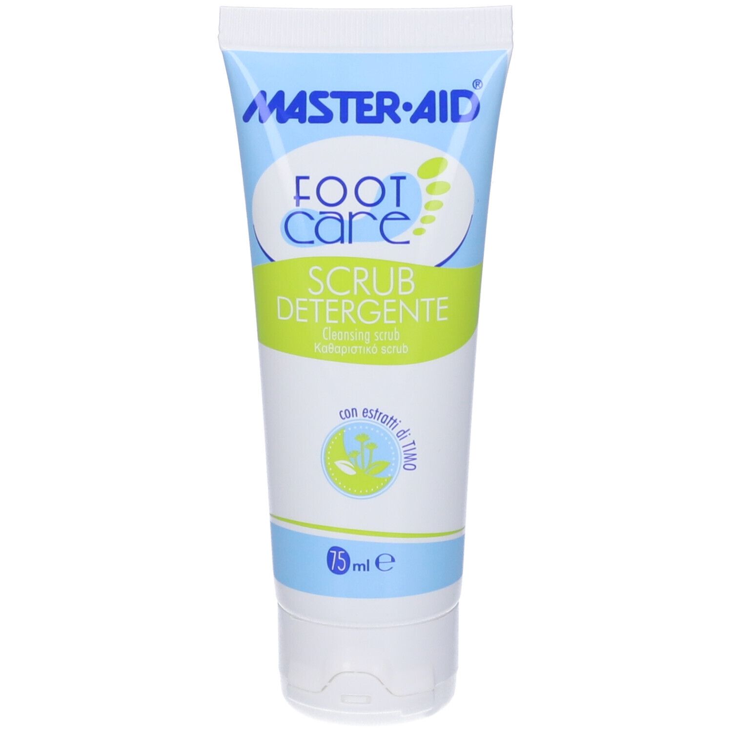 Master-Aid Footcare Detergente Scrub Per Piedi 75 Ml L4
