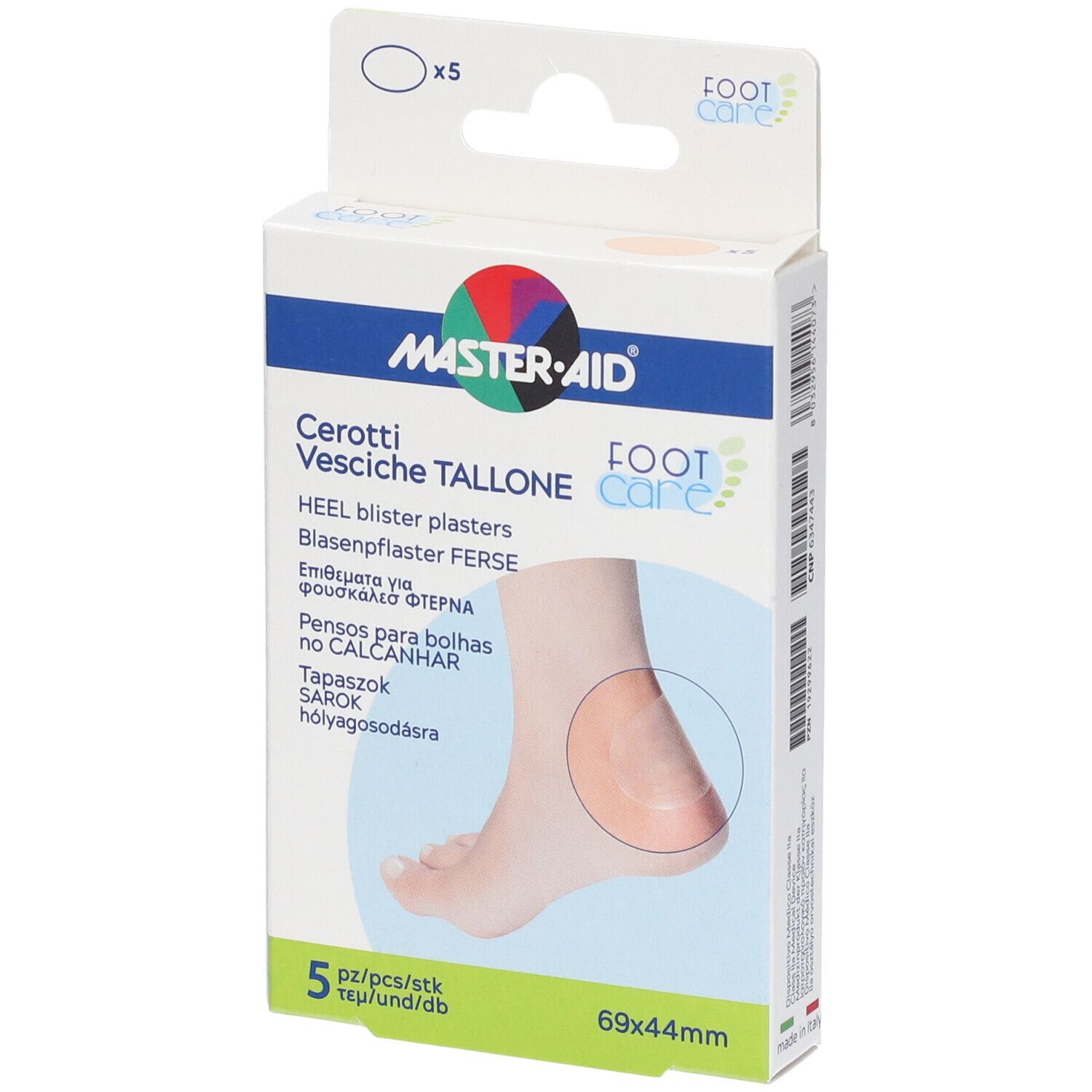 Master-Aid Footcare Protezione Vesciche 69x44 mm