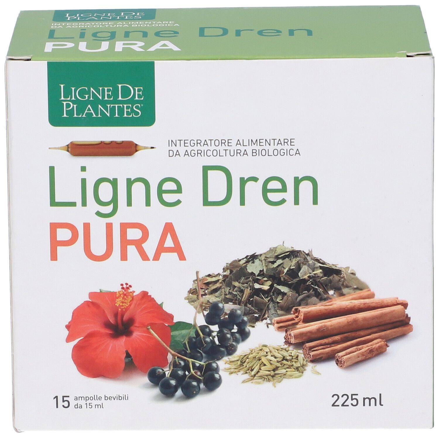 Ligne Dren Pura Bio 15 Ampolle