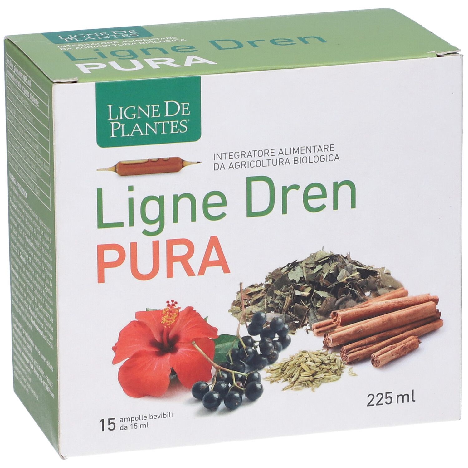 Ligne Dren Pura Bio 15 Ampolle