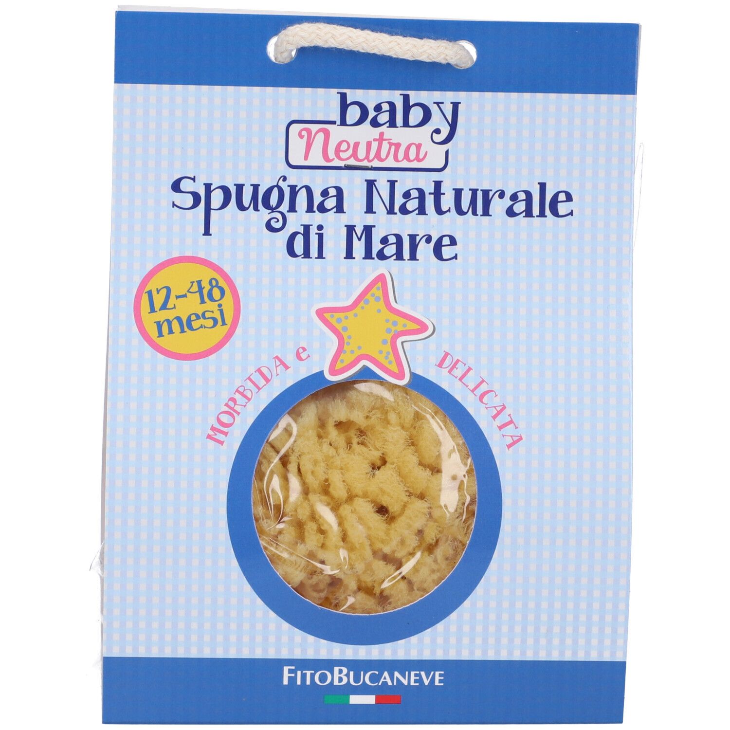 Baby Neutra Spugna Naturale Di Mare 12/48 Mesi